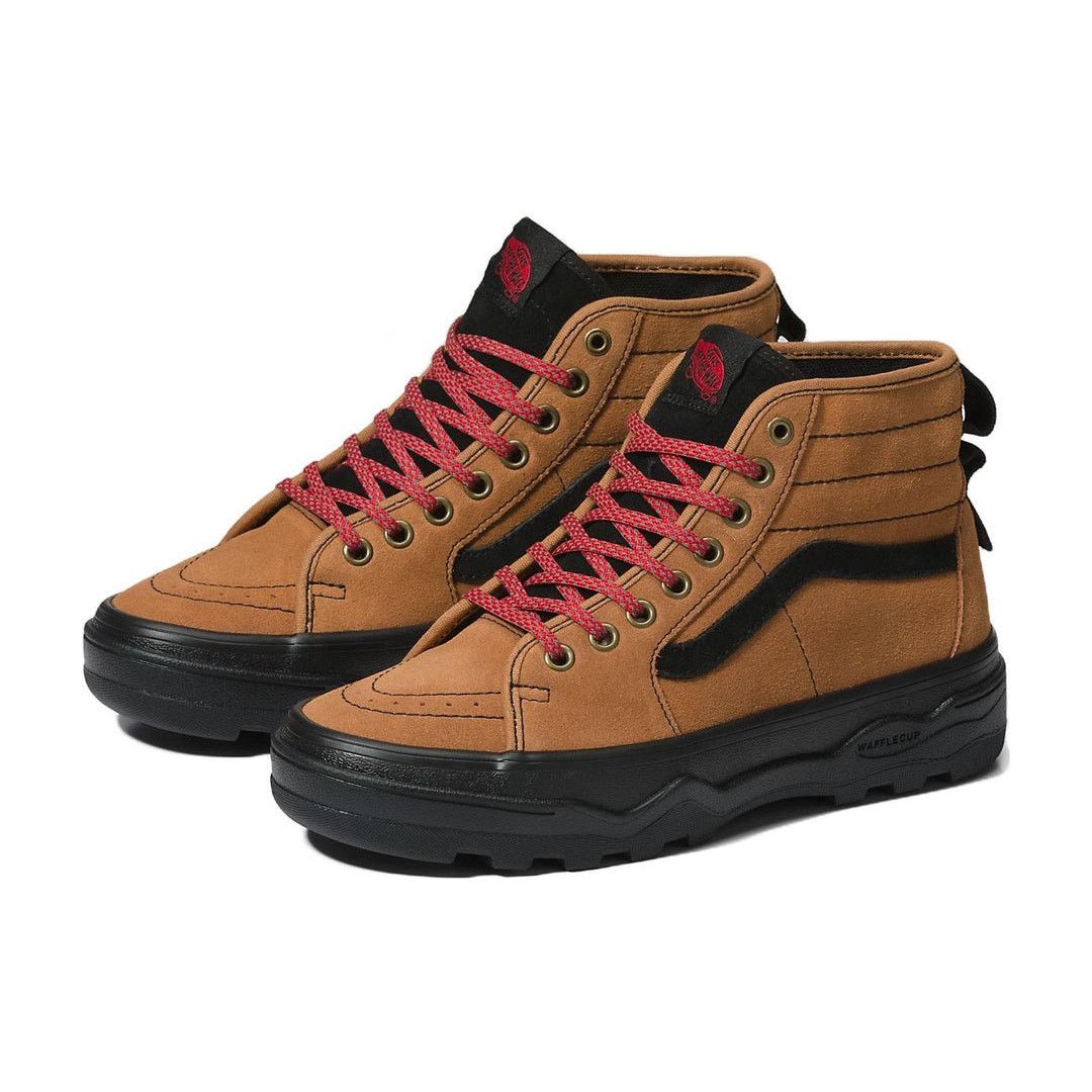 Vans VANS WOMEN'S 8.5 SENTRY SK8 HI HIKER SUEDE BROWN BLACK NIB Size US 8.5 / IT 38.5 - 3 Thumbnail