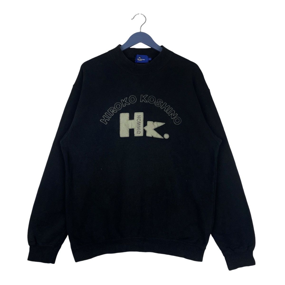 Hiroko Koshino Homme Hiroko Koshino Homme Sweatshirt Crewneck Pullover Jumper Size US XL / EU 56 / 4 - 1 Thumbnail