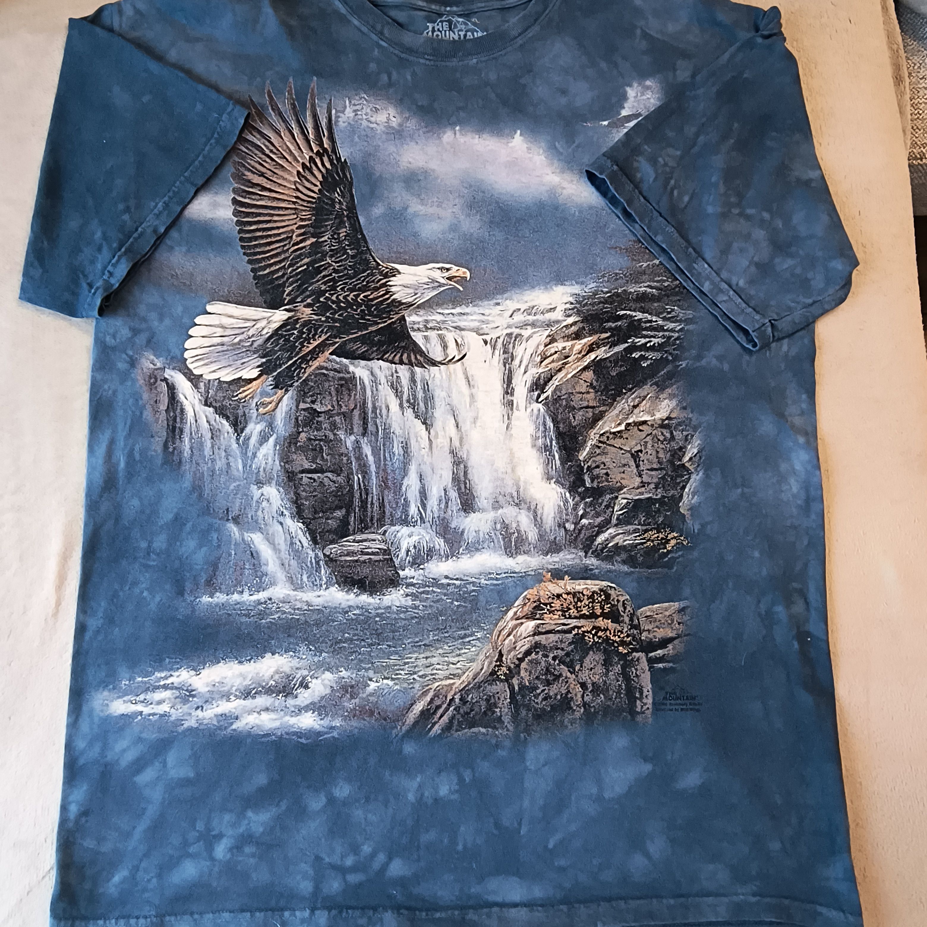 The Mountain × Vintage Vintage The Mountain T-Shirt ,size XL, Men Eagle Water Size US XL / EU 56 / 4 - 2 Thumbnail