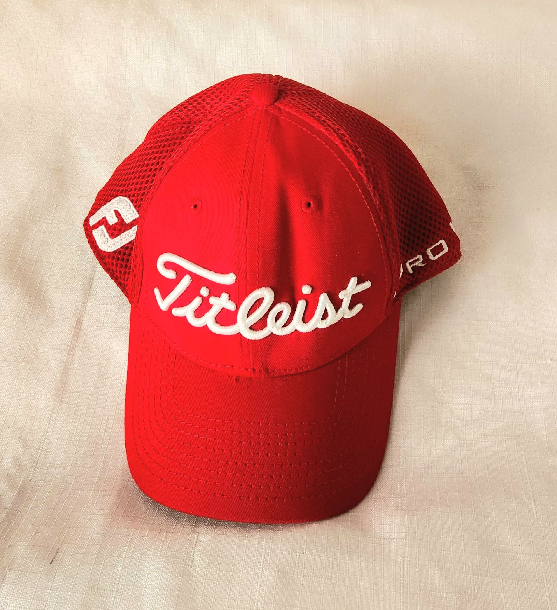 New Era Titleist X New Era FJ Pro V1 Golf Fitted Cap Foot Joy Stretc Size ONE SIZE - 2 Thumbnail