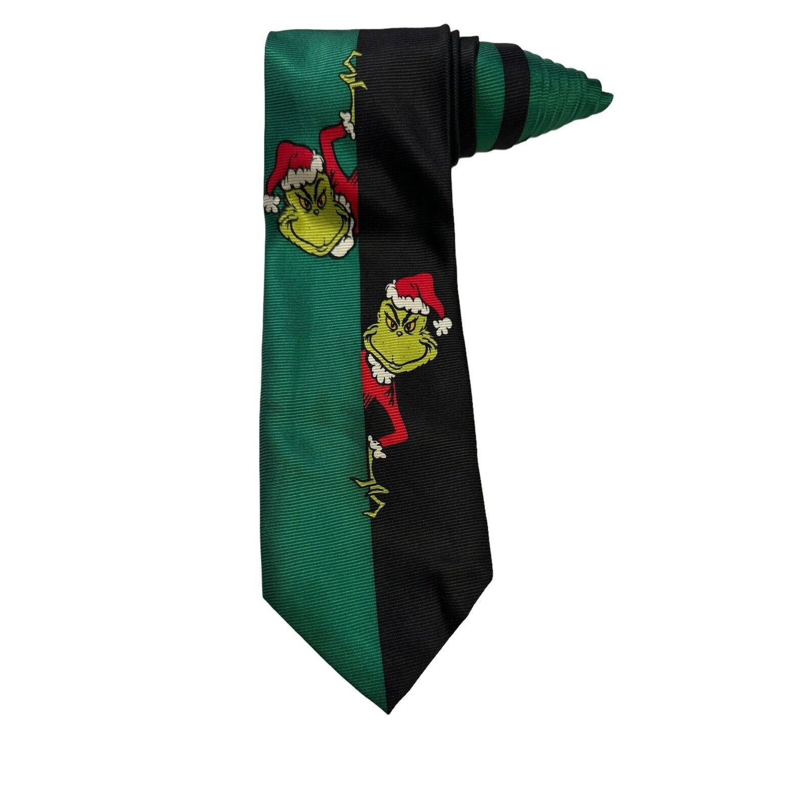 Other Dr Seuss How The Grinch Stole Christmas Cartoon Necktie Size ONE SIZE - 1 Thumbnail