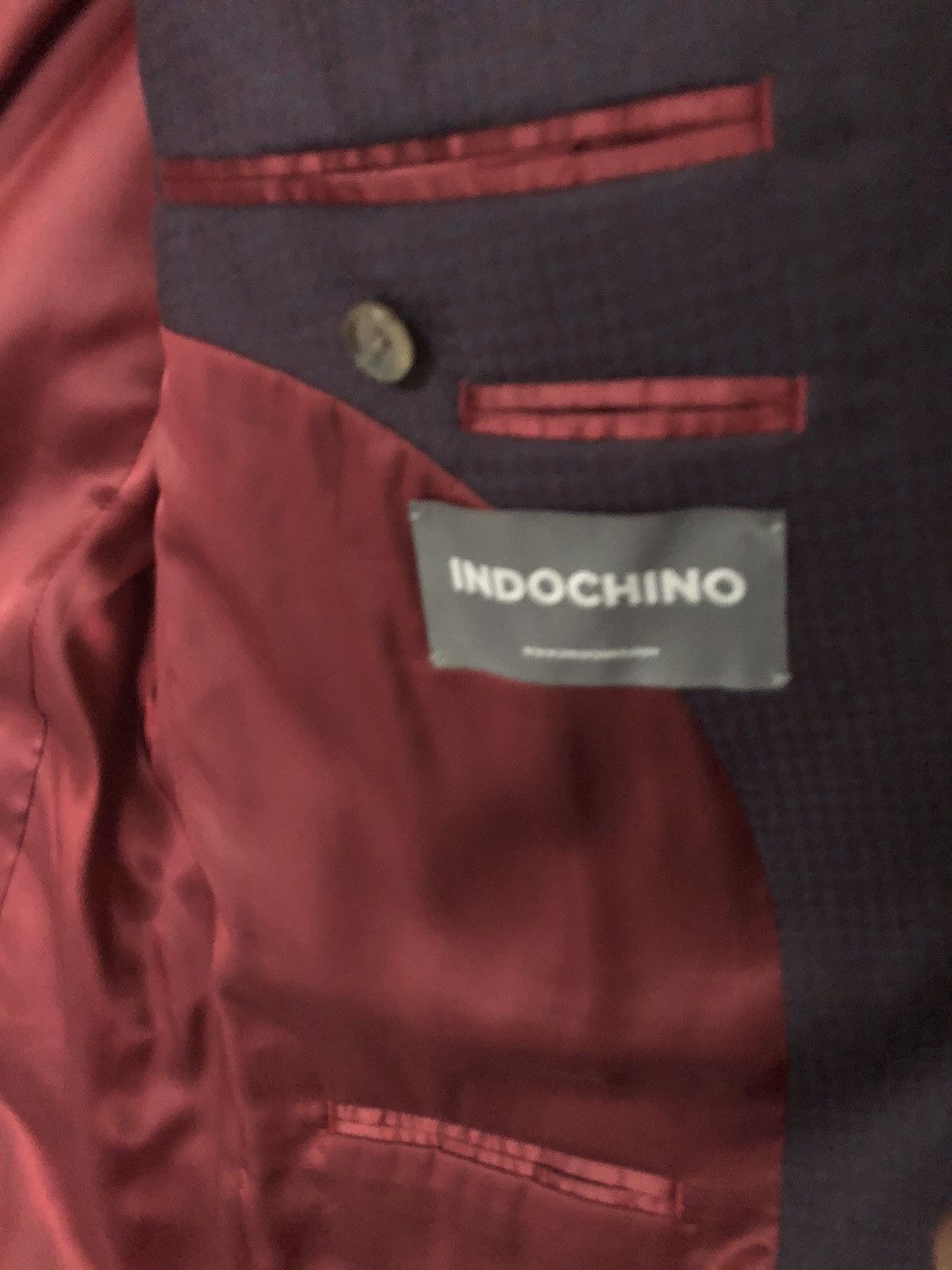 Indochino Indochino Jacket 40R burgundy Size 40R - 4 Thumbnail