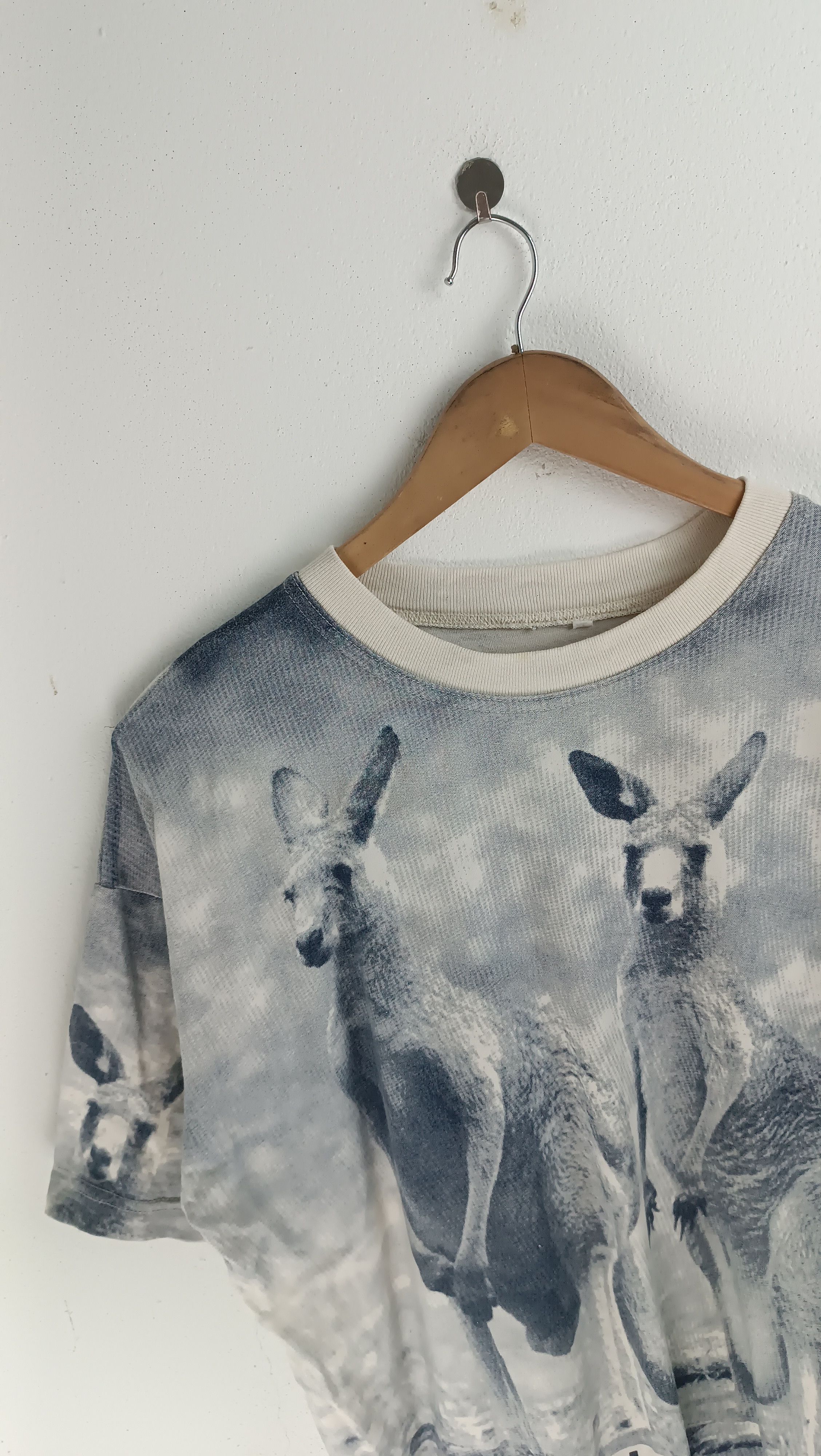 Vintage VINTAGE 90'S AUTRALIA KANGAROO AOP OVERPRINT VERY RARE TEE Size US XL / EU 56 / 4 - 13 Thumbnail