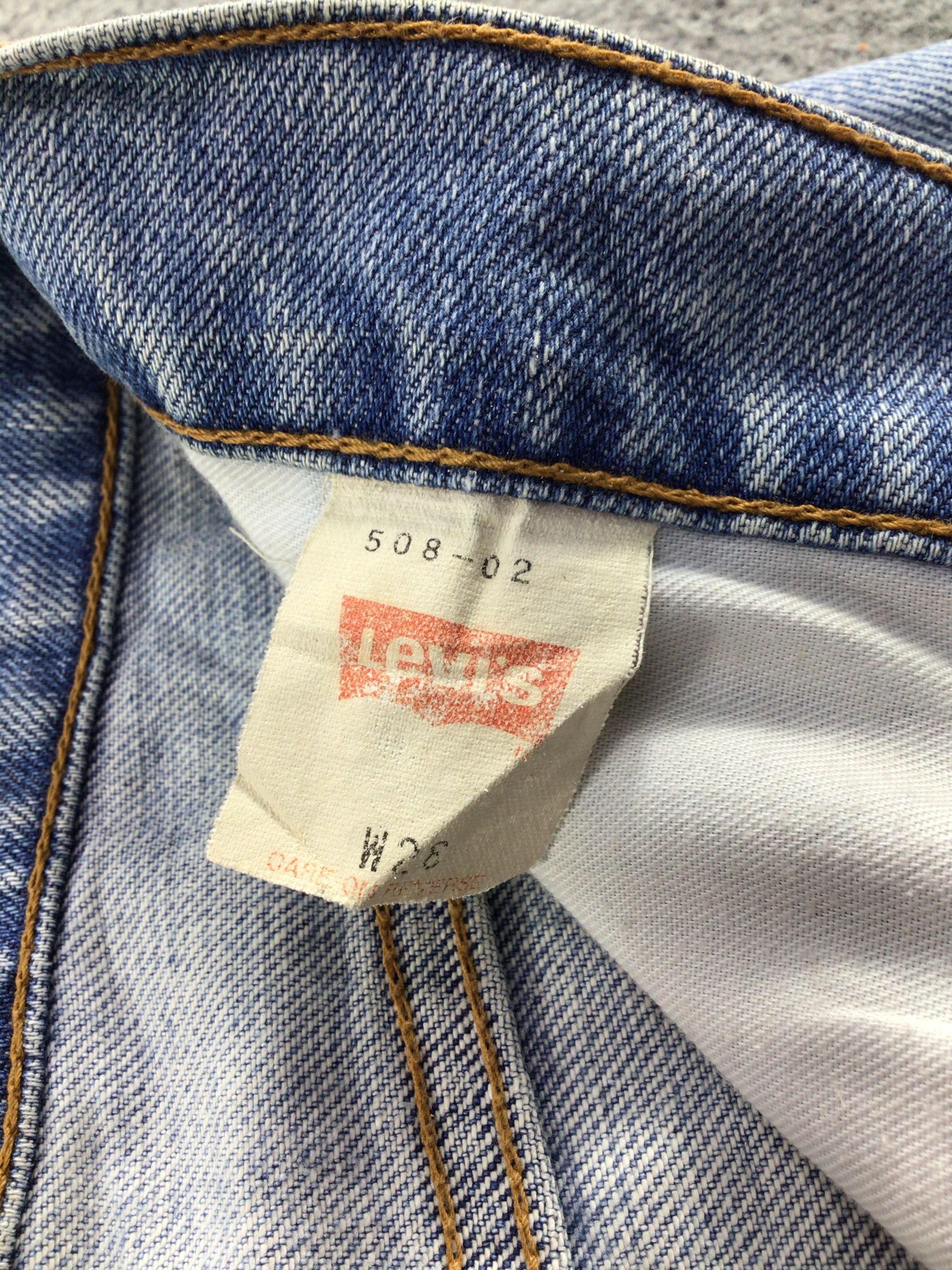 Levi's × Vintage 90s Vintage Levis 508 Jeans-JM499 Size US 28 / EU 44 - 9 Thumbnail