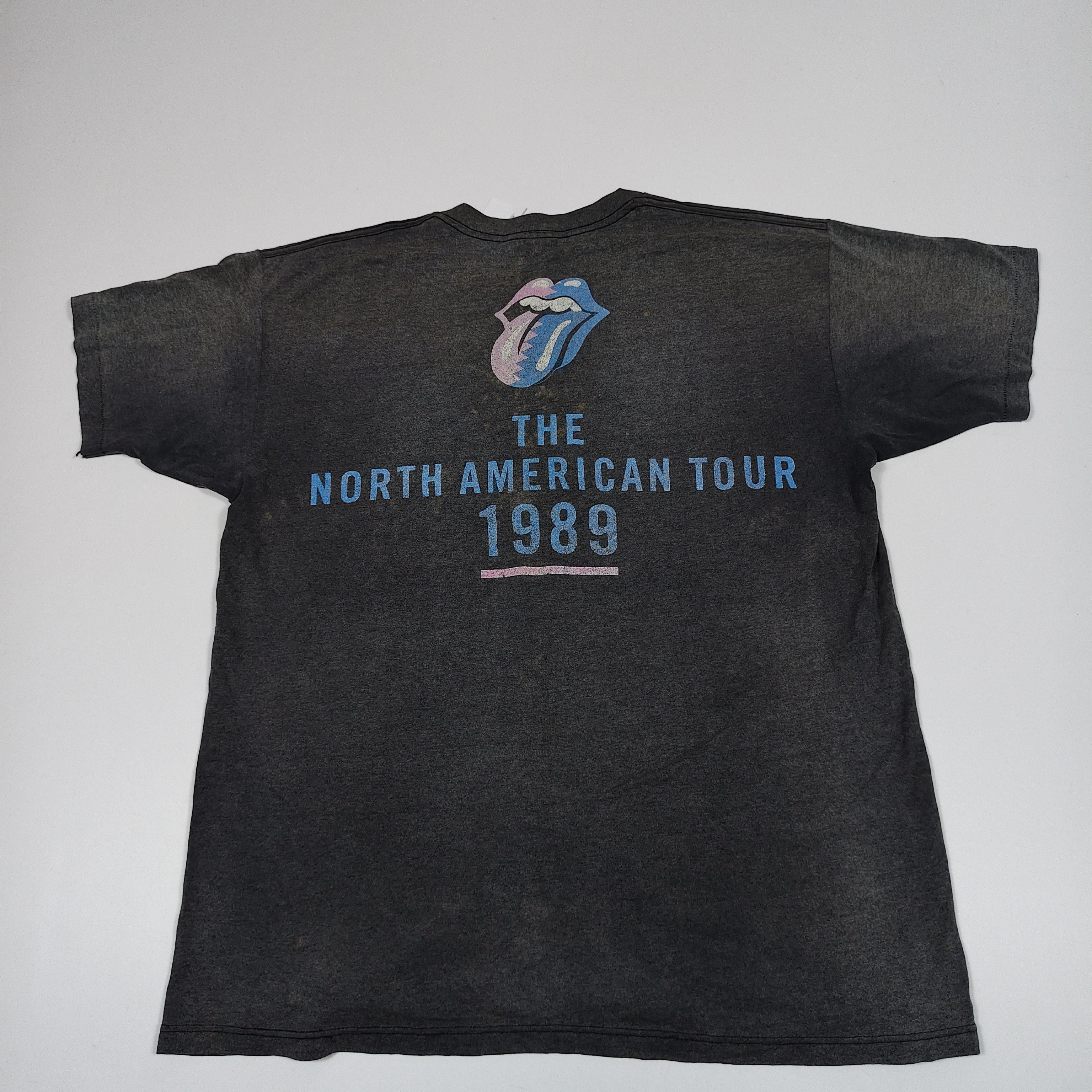 The Rolling Stones 1989 Rolling Stones Steel Wheels The North American Tour #E Size US L / EU 52-54 / 3 - 2 Thumbnail