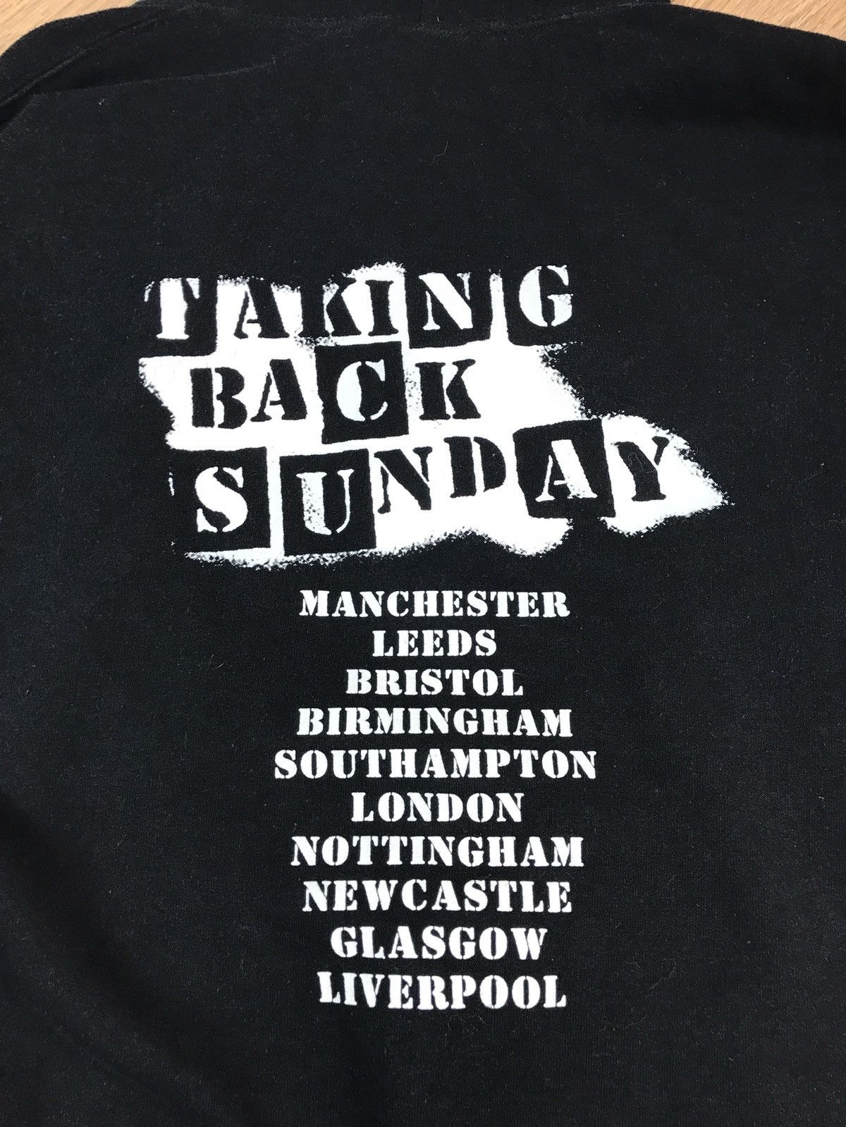 Band Tees × Vintage Taking Back Sunday Hoodie Size US L / EU 52-54 / 3 - 9 Thumbnail