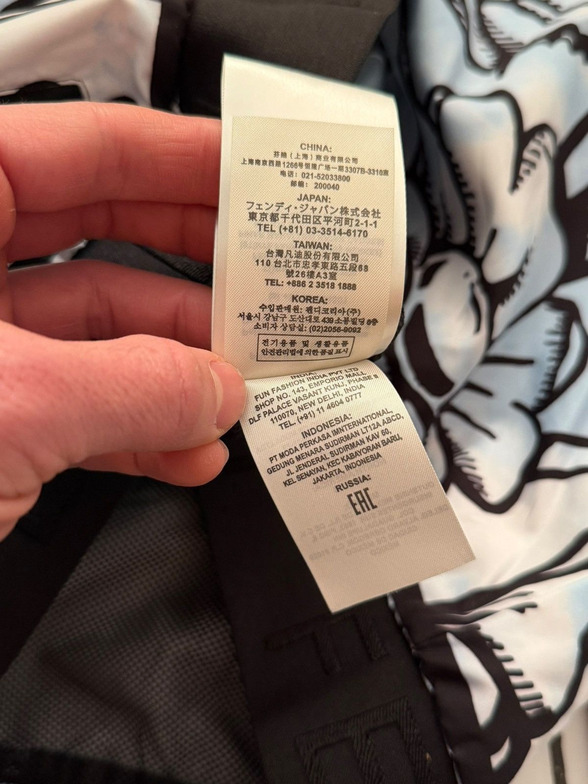 Fendi x Joshua Vides Sketch Flowers Windbreaker Size US M / EU 48-50 / 2 - 17 Thumbnail