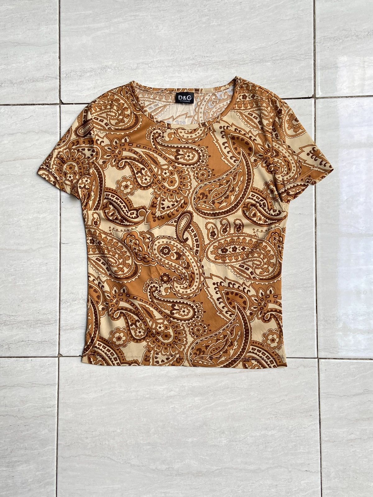Dolce & Gabbana Dolce & Gabbana Motive T-shirt Size US XS / EU 42 / 0 - 6 Thumbnail