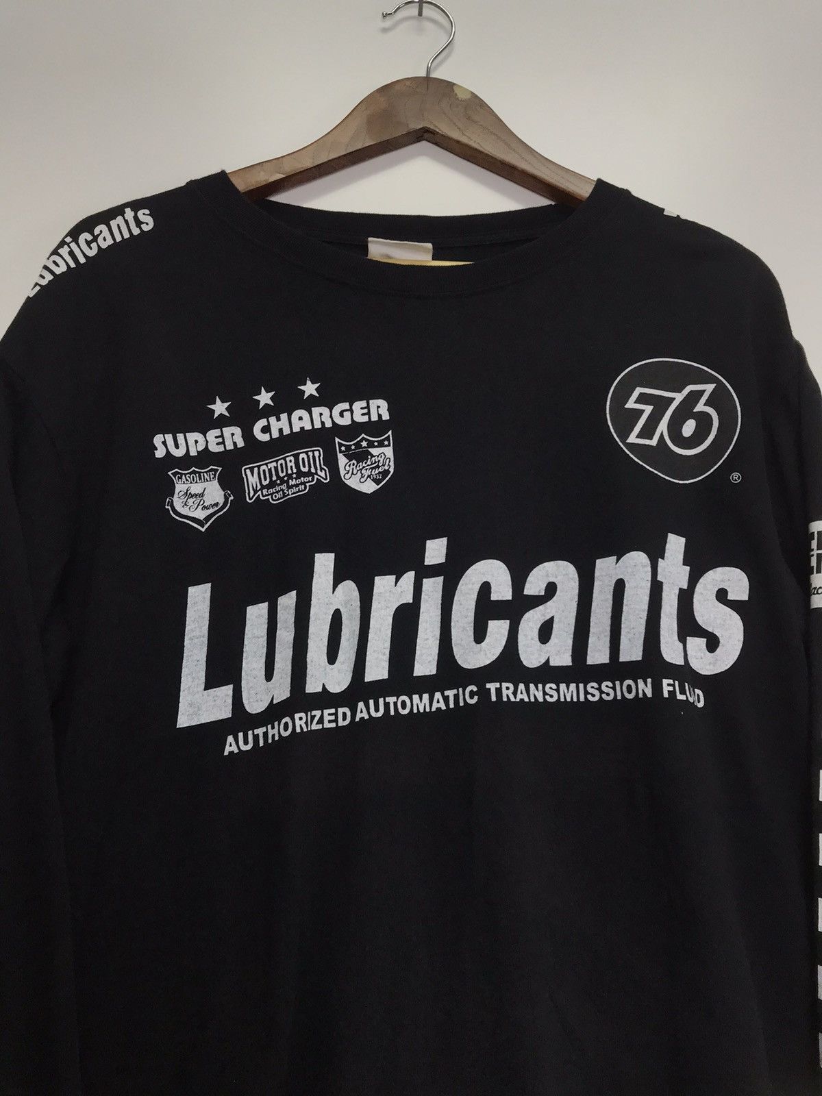Vintage Vintage 76 Lubricants Racing Shirt Size US L / EU 52-54 / 3 - 5 Thumbnail