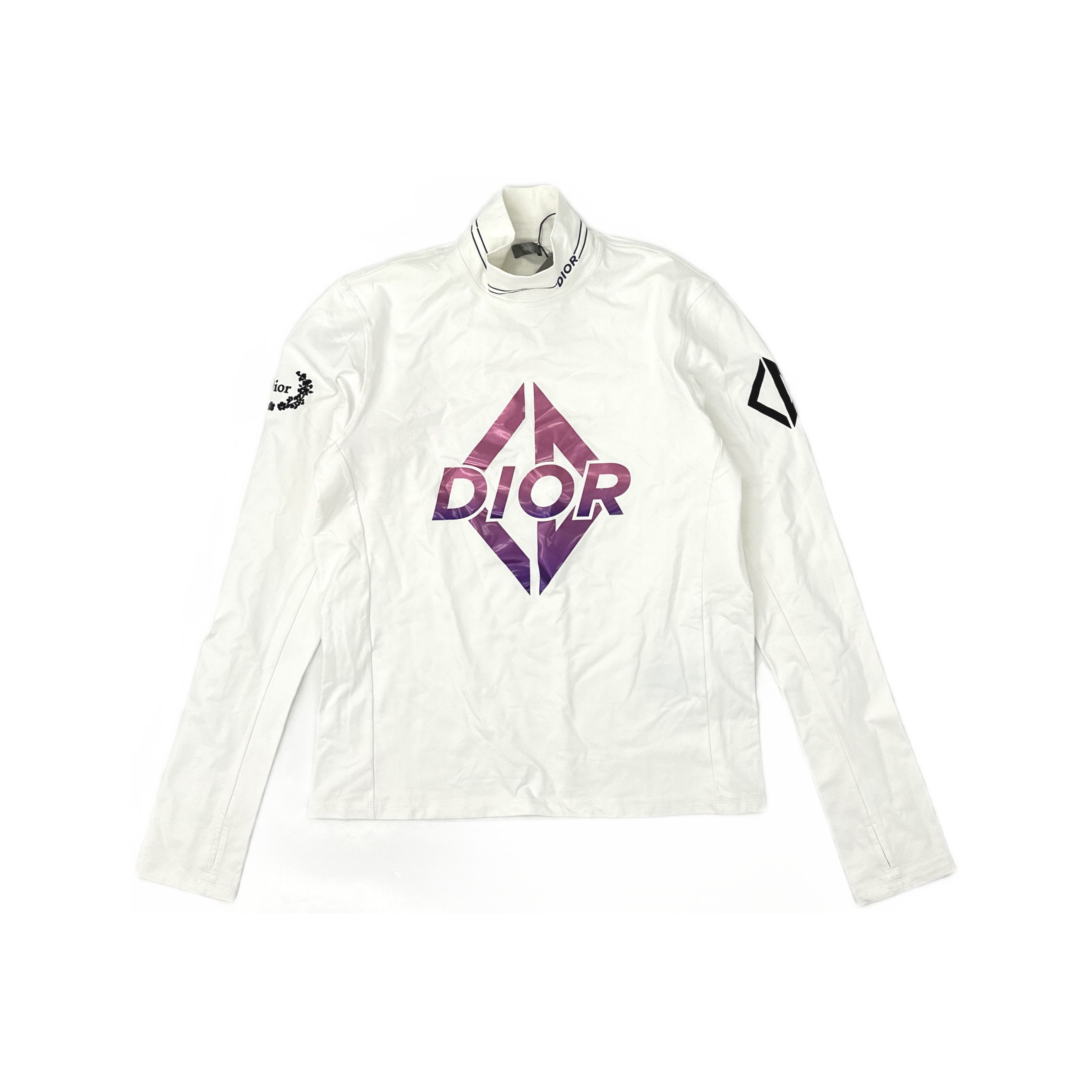 Dior Dior Gradient Logo Long Sleeve T-Shirt Size XL Size US XL / EU 56 / 4 - 1 Thumbnail