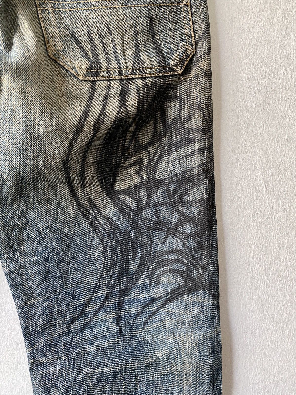Japanese Brand Japanese Brand Ozone Rocks Distressed Denim Size US 29 - 12 Thumbnail