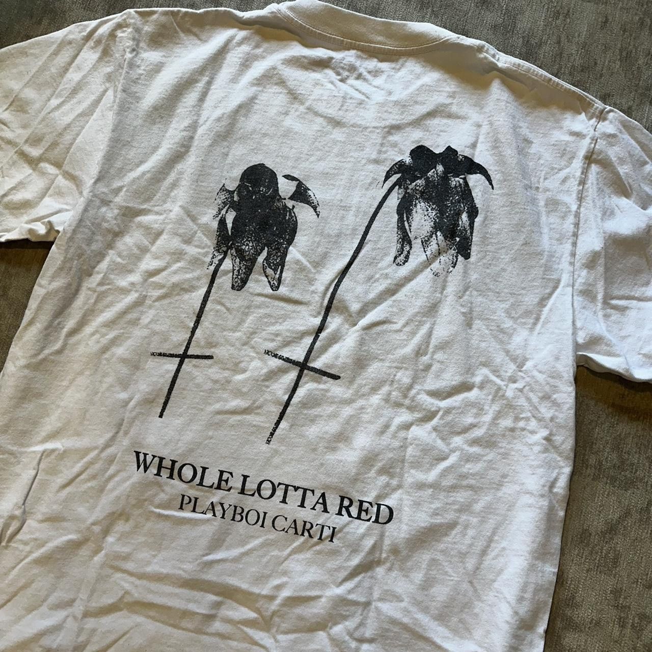 まとめ買いでお得 Whole Carti Playboi Lotta Tシャツ Red トップス