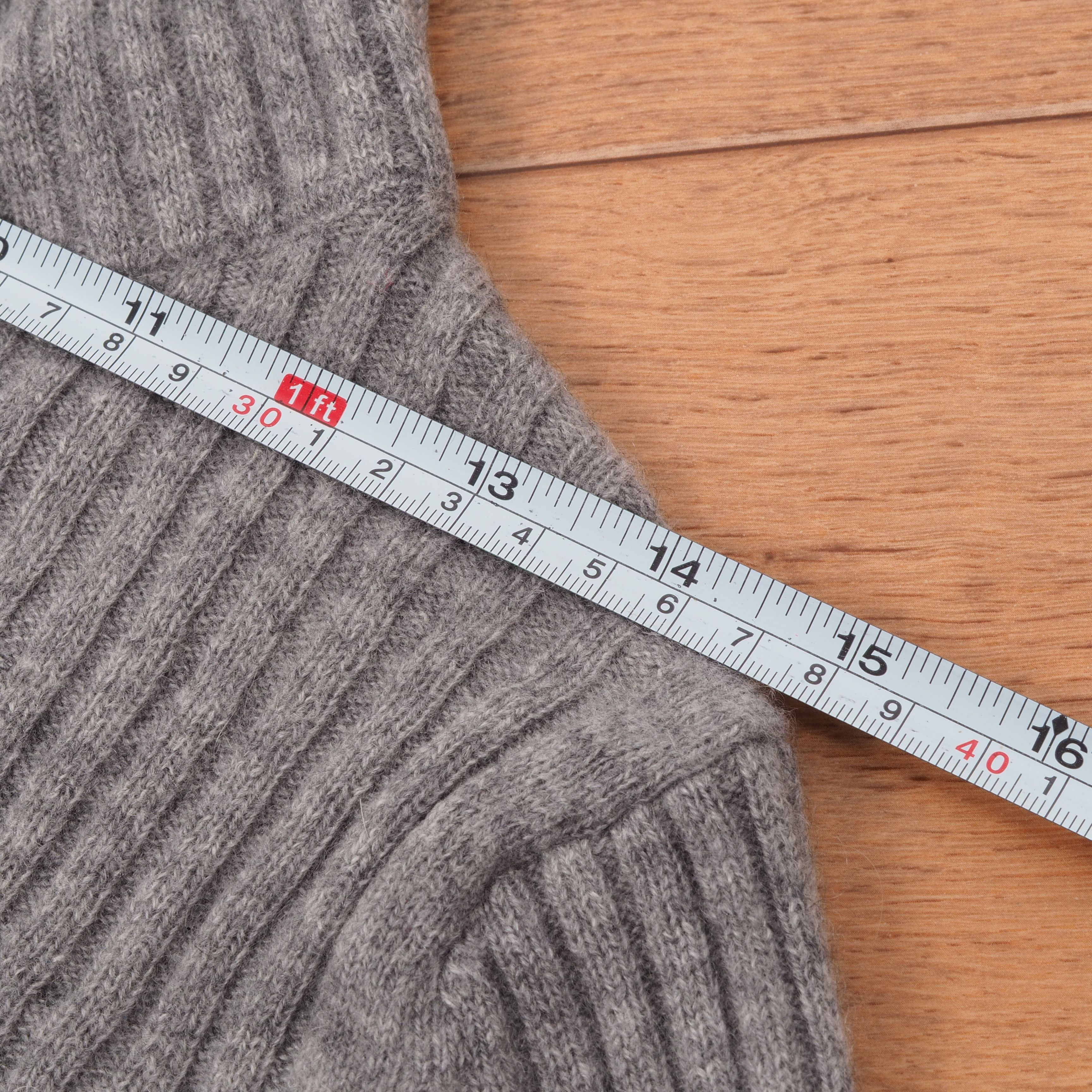 Iris von Arnim Iris Von Arnim Gray Wool Cashmere Sweater Pullover Size M / US 6-8 / IT 42-44 - 7 Thumbnail