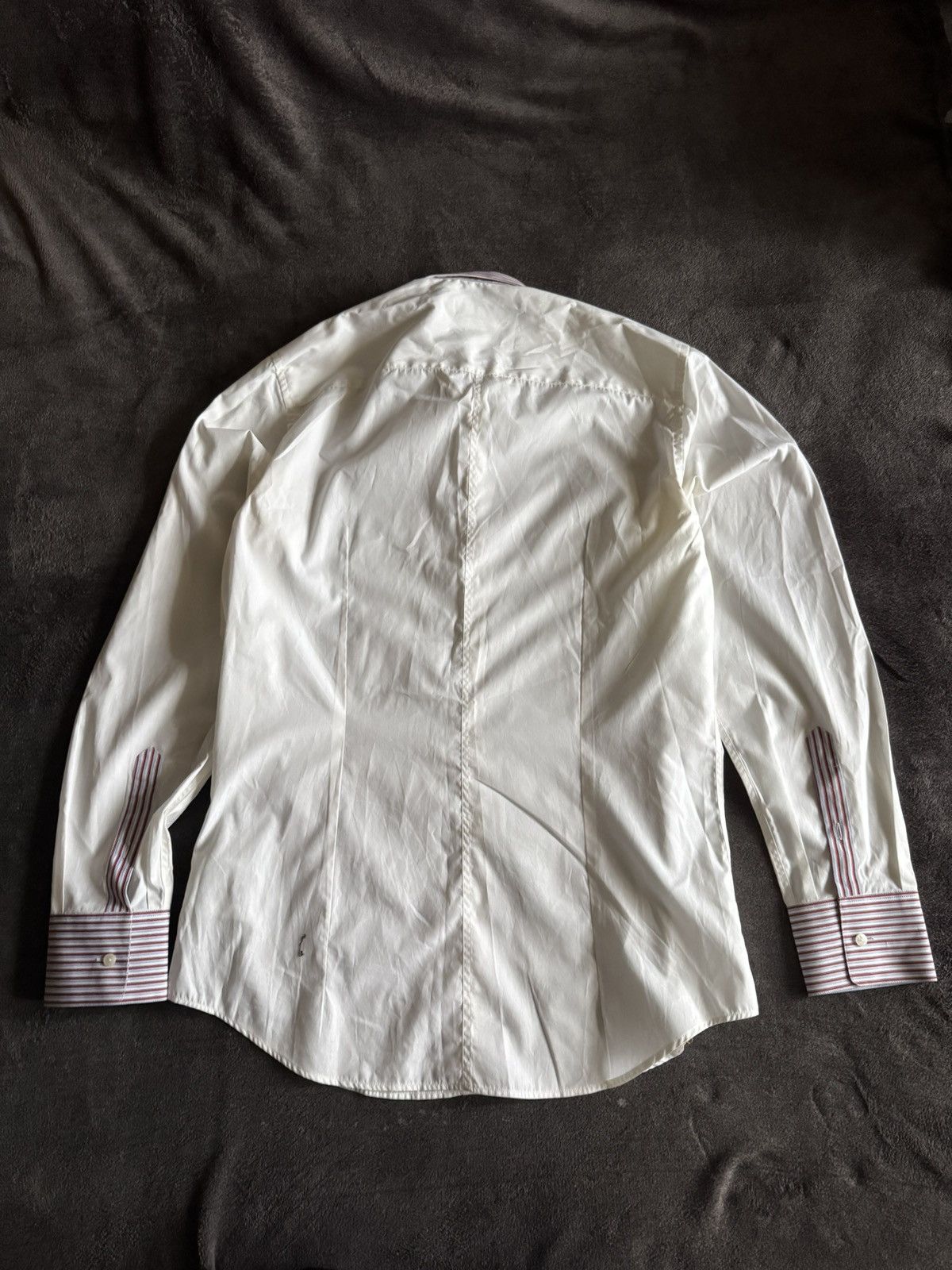 Dolce & Gabbana Dolce Gabbana luxury white martini shirt Size US M / EU 48-50 / 2 - 12 Thumbnail