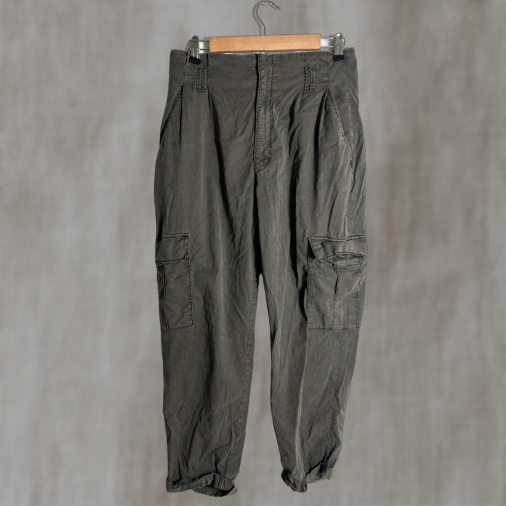 White House Black Market VINTAGE White House Black Market cargo pants Olive 30x24 Size 8 Women Tapered Regular Adult Pants Womens Size 30" / US 8 / IT 44 - 1 Thumbnail