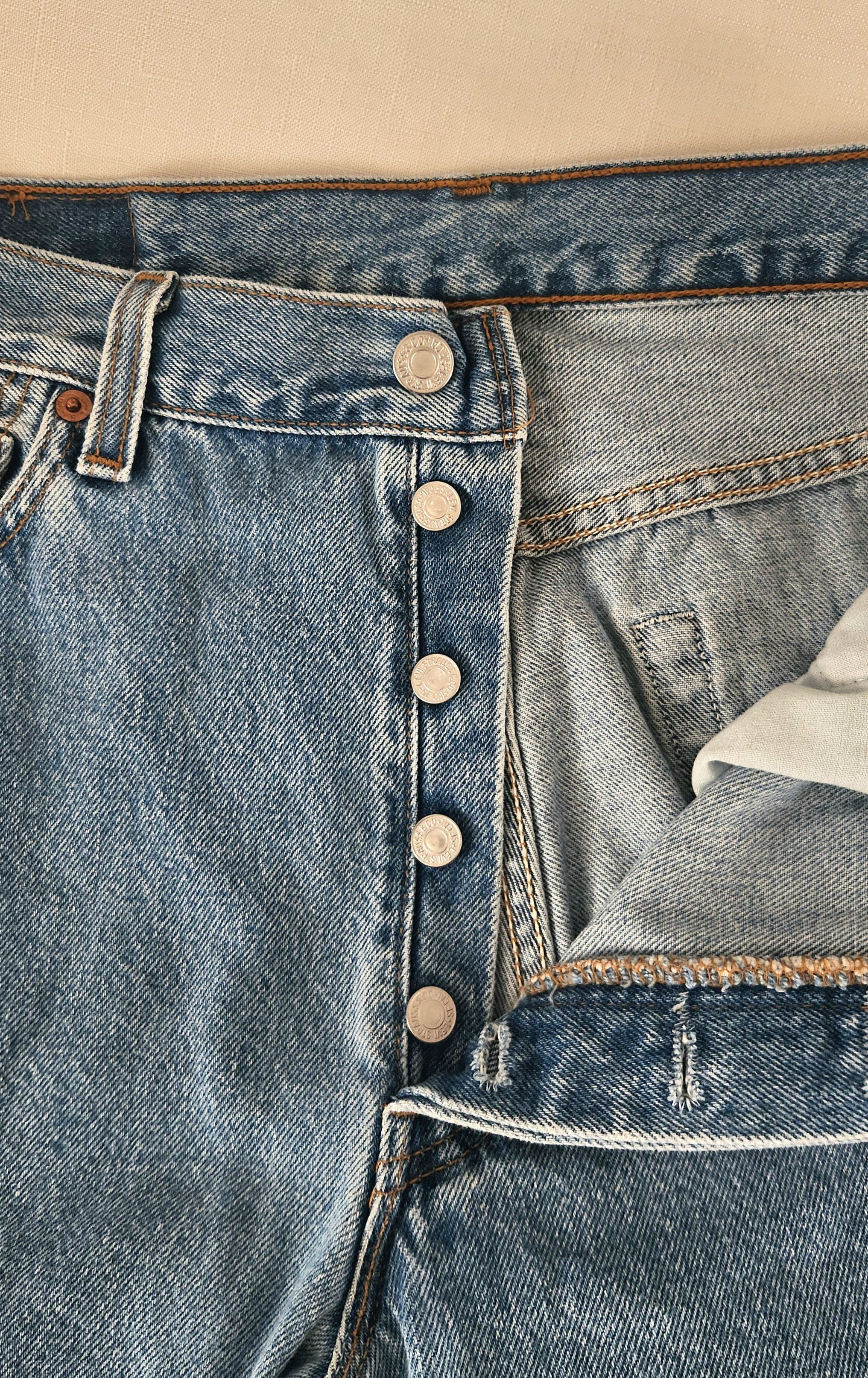 Levi's × Vintage Levi's 501 XX VTG True Vintage USA Made Red Tab 90s Blue 34 Size US 34 / EU 50 - 8 Thumbnail