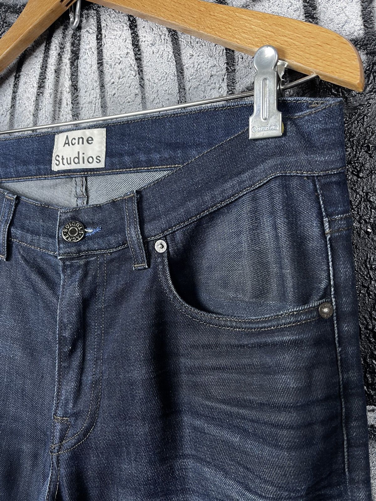 Acne Studios Acne Studios Ace Oreo Denim Jeans Men’s Size W32 L34 Size US 32 / EU 48 - 6 Thumbnail