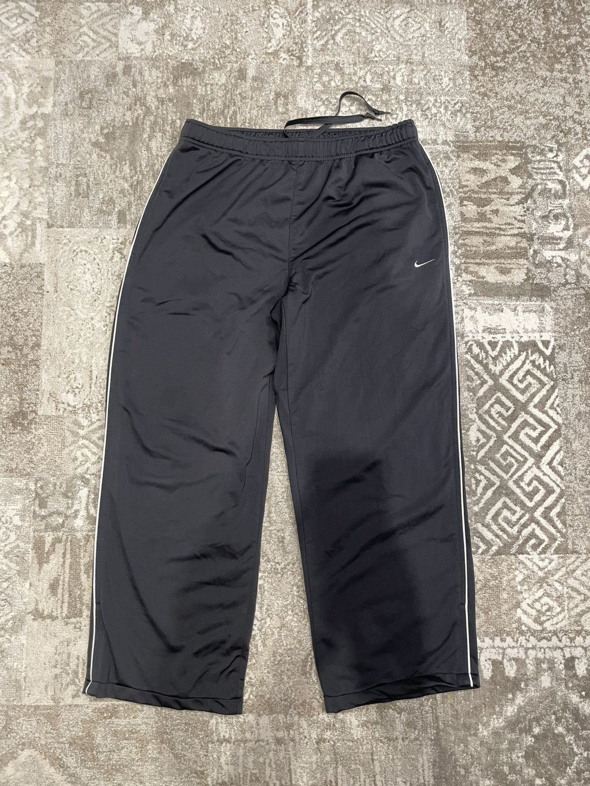 Nike × Vintage Baggy Vintage 00’s nike track pants Size US 34 / EU 50 - 1 Thumbnail