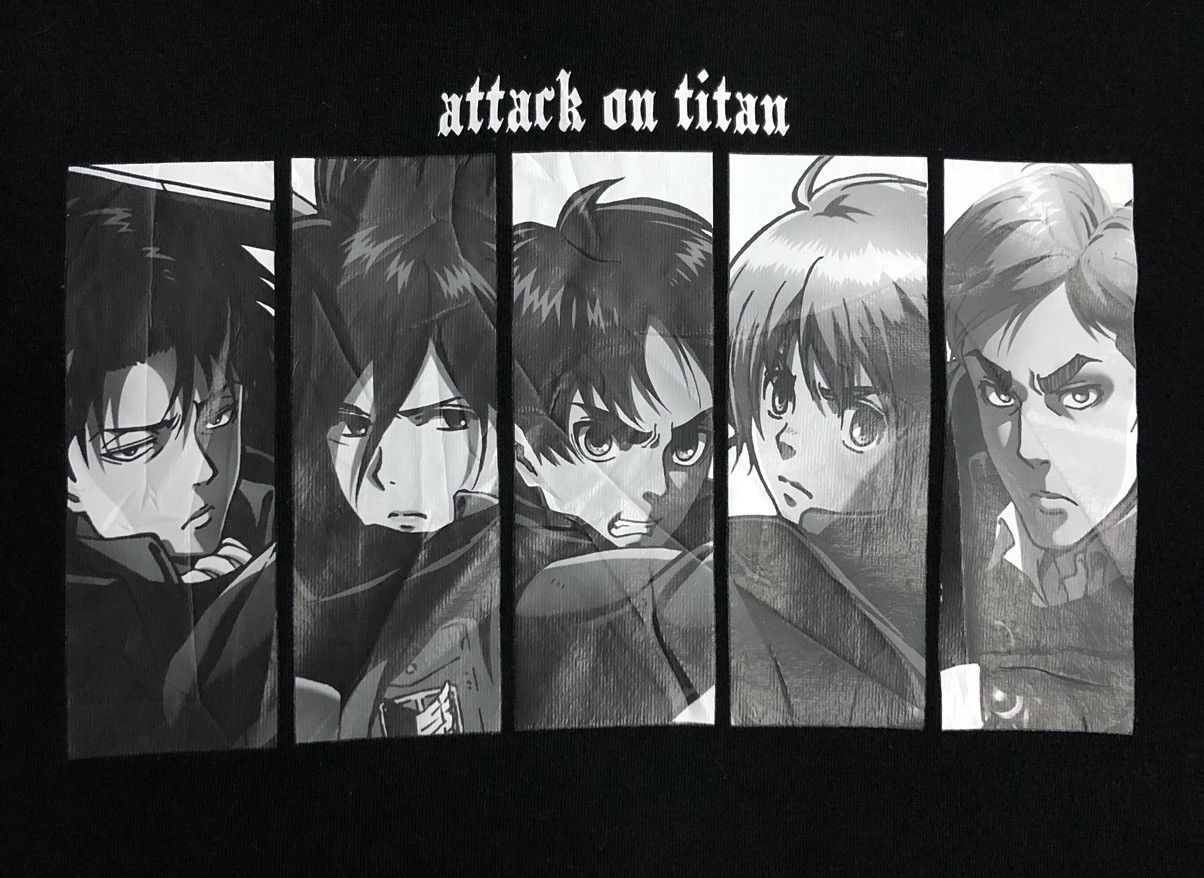Anime Survey Attack On Titan Hoodie Size US XL / EU 56 / 4 - 3 Thumbnail