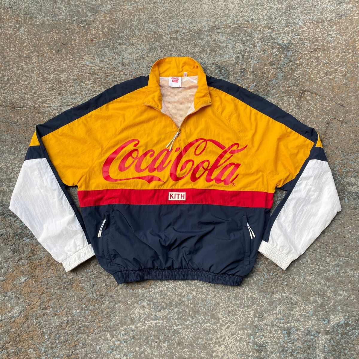 Coca Cola × Kith Kith x Coca Cola 1/4 Nylon Zip Jacket Size US M / EU 48-50 / 2 - 1 Thumbnail