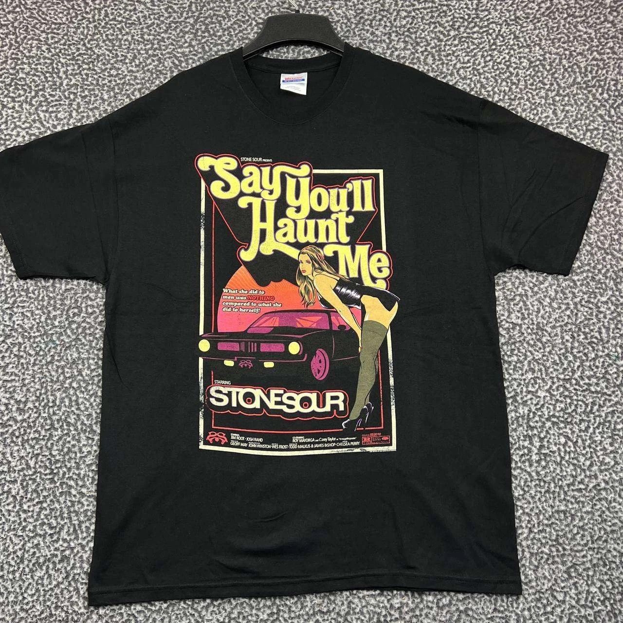 Hanes Vintage Stone Sour XL Say You'll Haunt Cotton Deadstock Size US XL / EU 56 / 4 - 1 Thumbnail