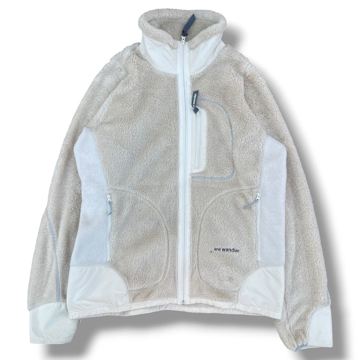 And Wander and Wander A/W22 Polartec High Loft Fleece Jacket Size US XL / EU 56 / 4 - 3 Thumbnail