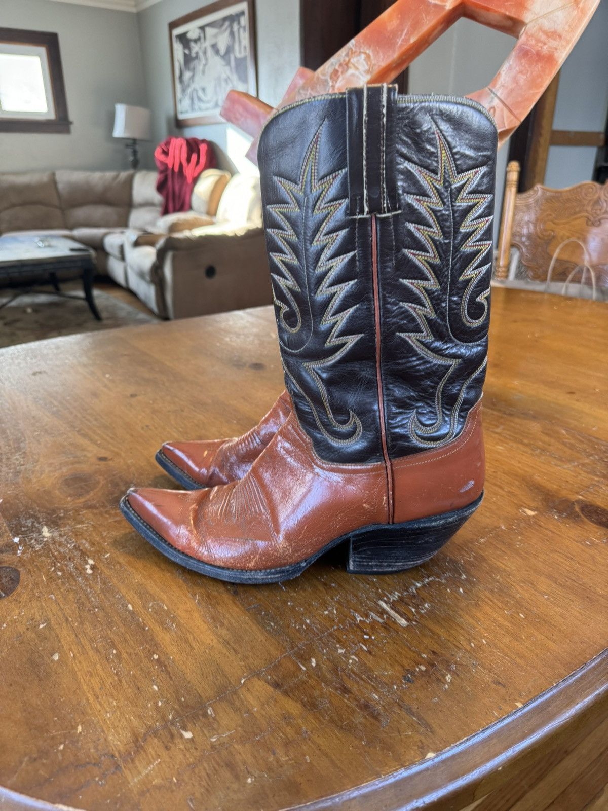 Vintage Vintage Cowboy Boots Sz 10 Size US 10 / EU 43 - 1 Thumbnail
