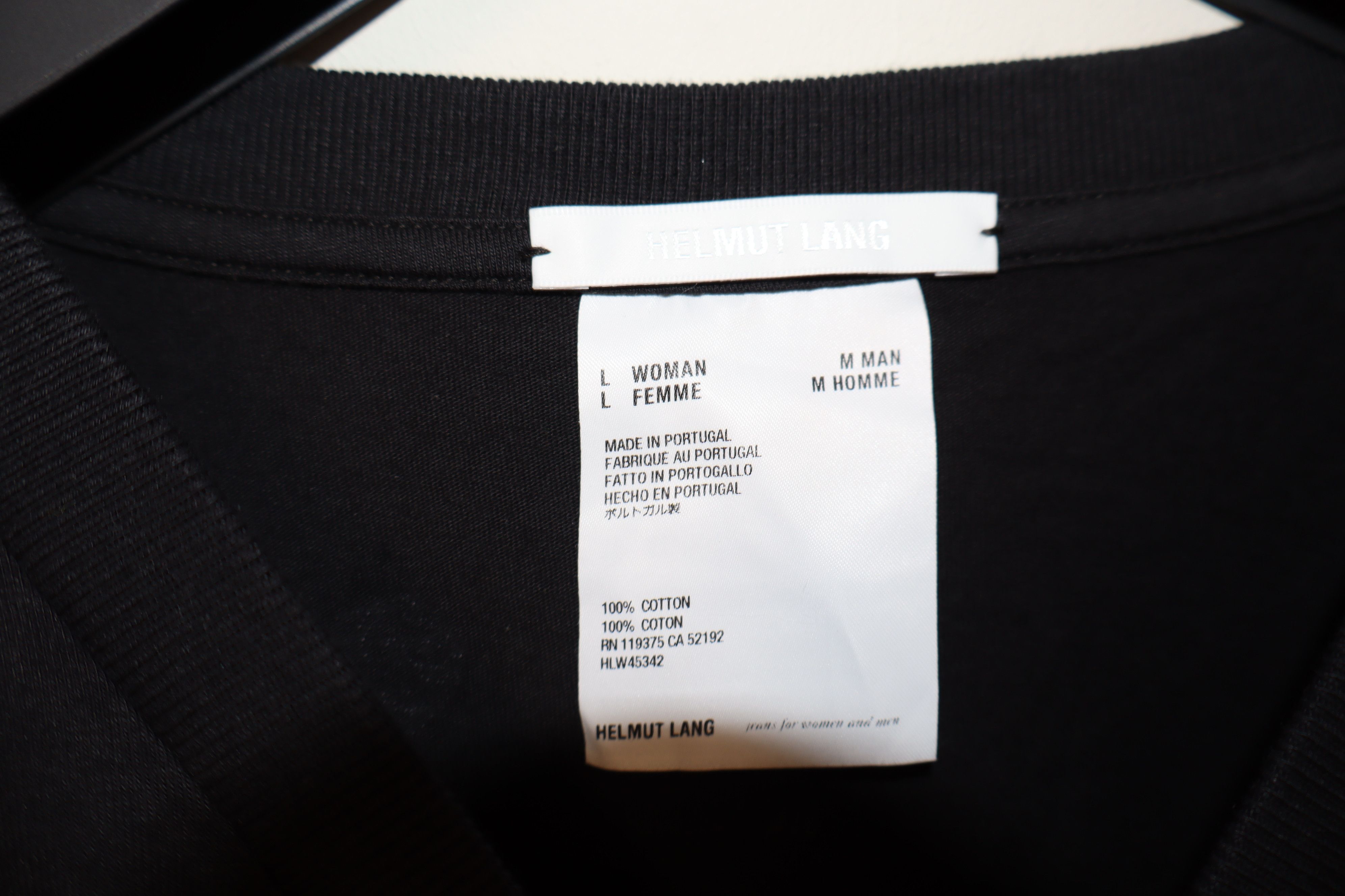 Helmut Lang Painter logo t-shirt Size US L / EU 52-54 / 3 - 4 Thumbnail