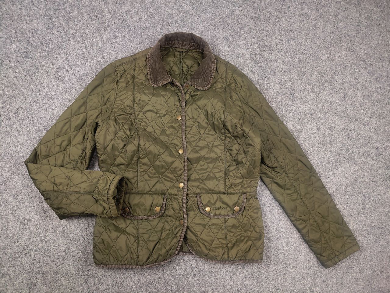 Barbour Vintage Barbour England Design Classic Green Quality Jacket Size L / US 10 / IT 46 - 3 Thumbnail