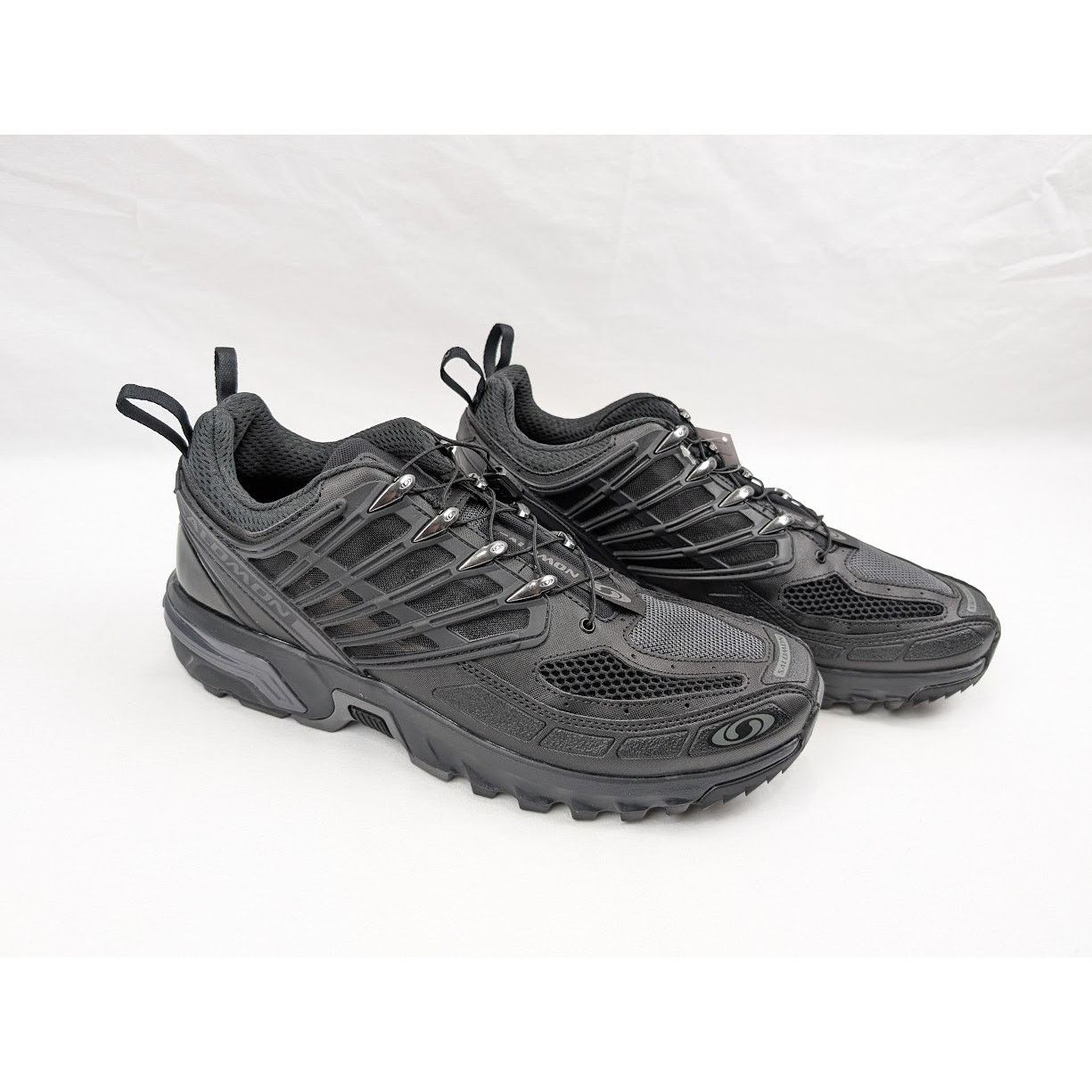 Salomon o1rshd1 Unisex Low-Top Sneakers in Black Size US 11 / EU 44 - 12 Thumbnail