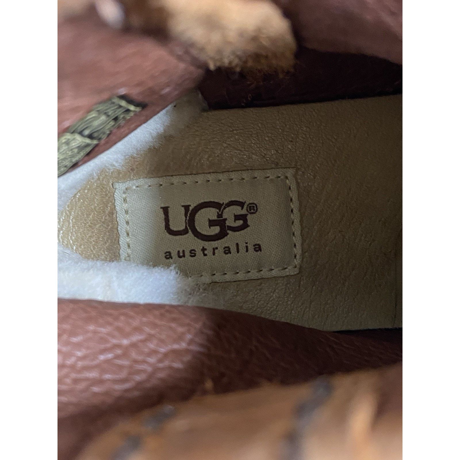 Ugg UGG Tiana Chestnut Suede Ankle boots w Suede Fringe Size 5.5 Size US 5.5 / IT 35.5 - 9 Thumbnail