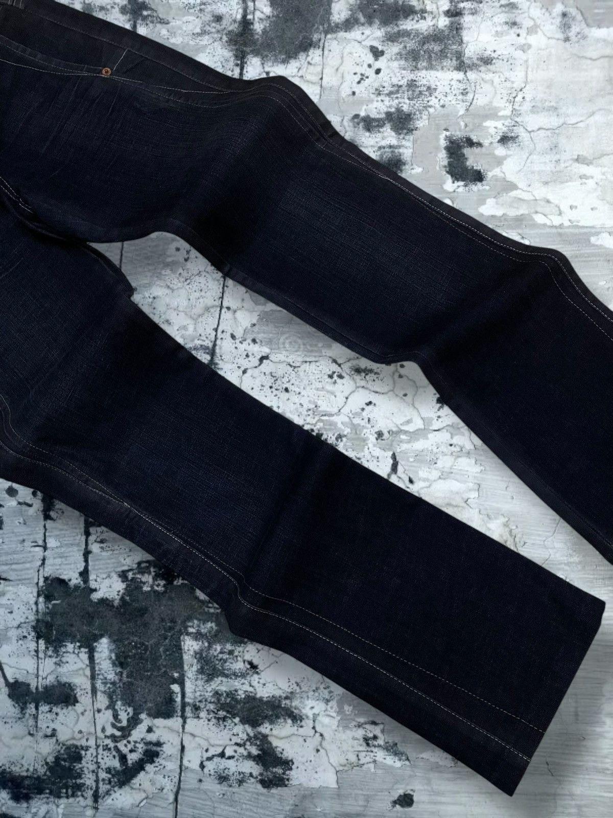 Japanese Brand Vintage 1990 Japan Designer NFY Notify Flared Cut Denim Size US 28 / EU 44 - 6 Thumbnail