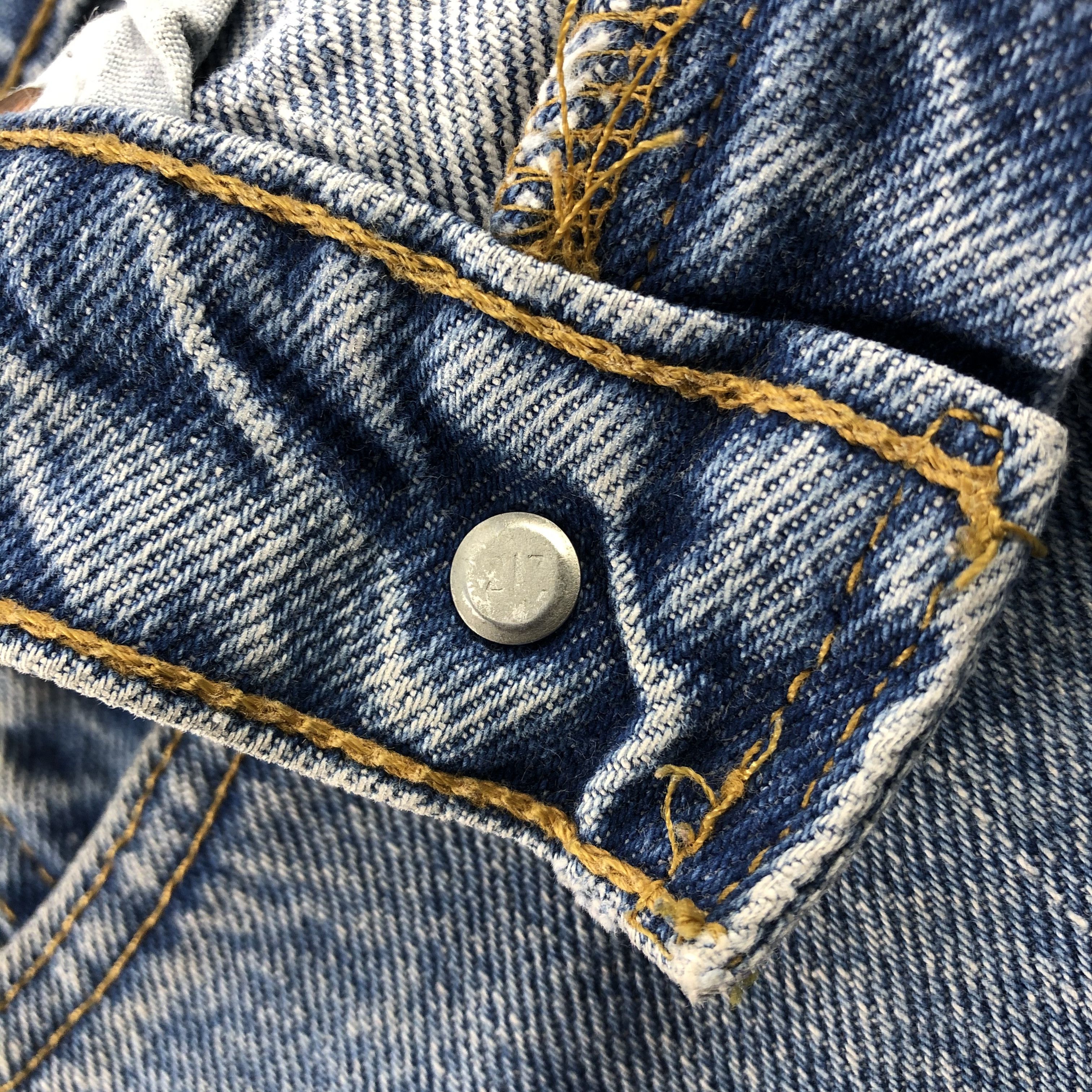 Levi's 80s Vintage Levis Jeans Stone Wash Denim 23 x 24 -J958 Size US 26 / EU 42 - 9 Thumbnail