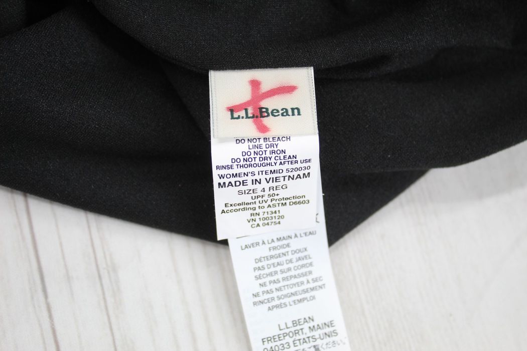 L.L. Bean LL Bean BeanSport Swimwear High-Neck Tankini