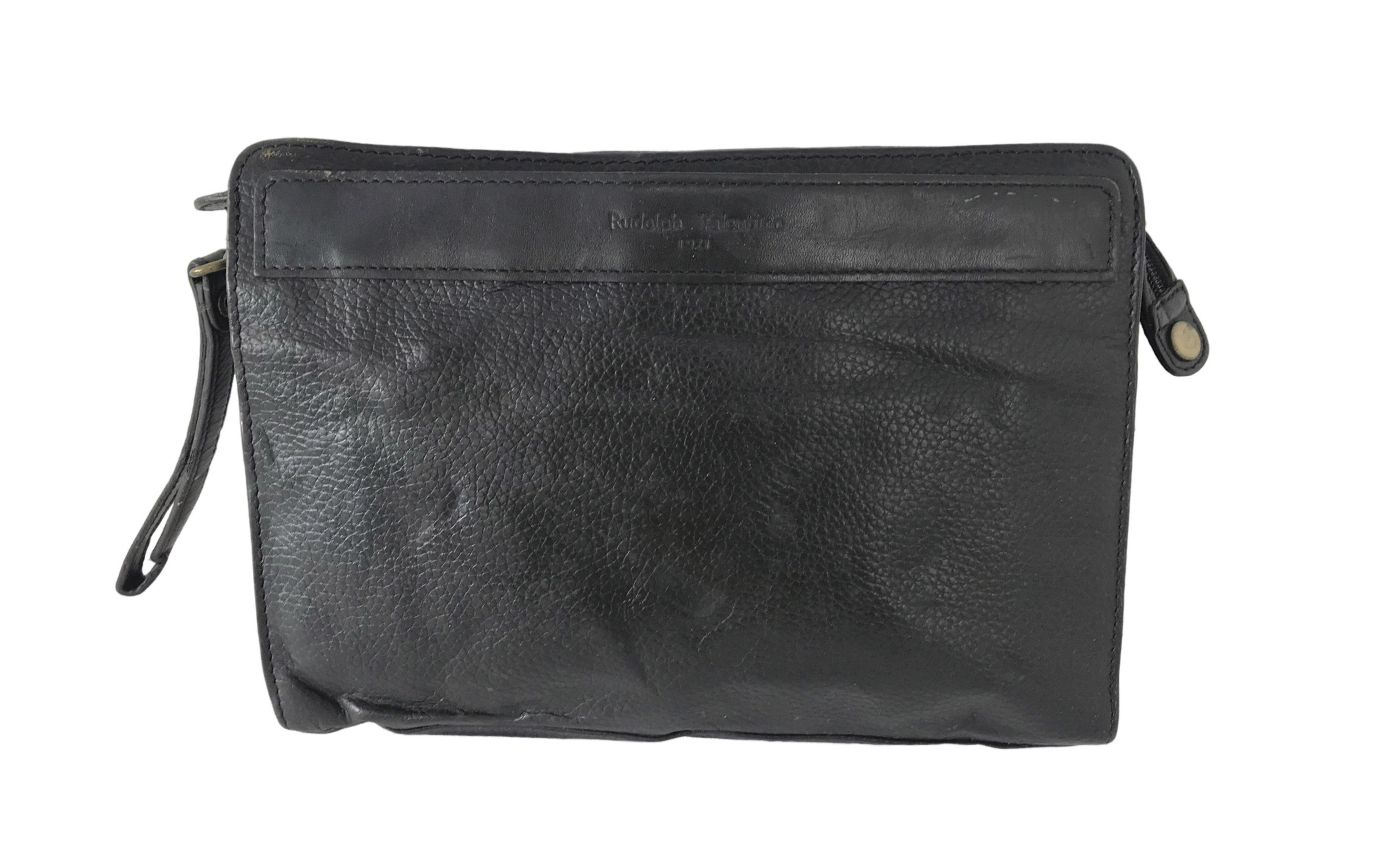 Valentino Rudolph Valentino Leather Clutch Pouch Wristlet Size ONE SIZE - 1 Thumbnail