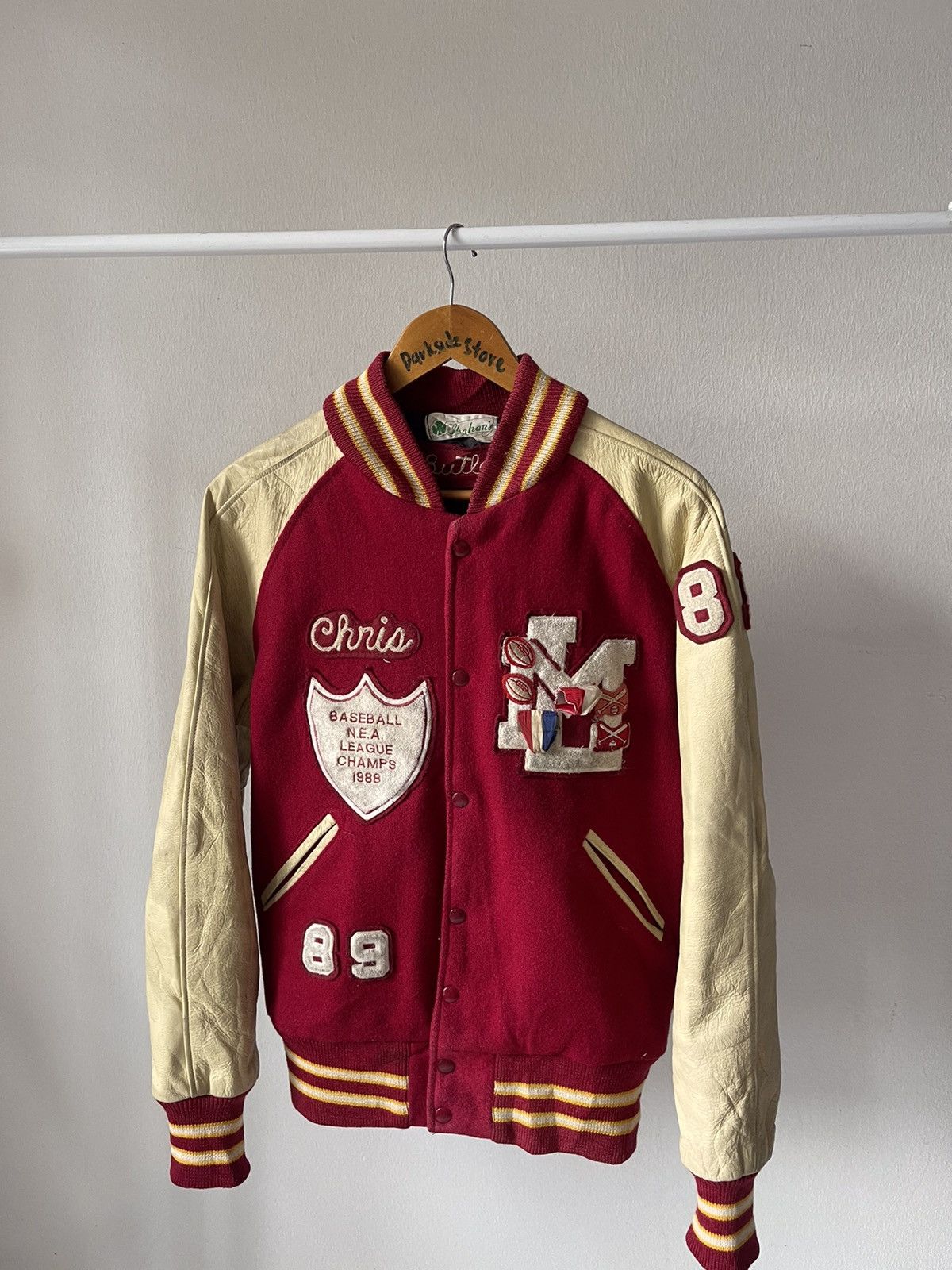 MLB × Vintage 1988 st.Louis Cardinals baseball MLB Varsity Jacket Size US L / EU 52-54 / 3 - 3 Thumbnail