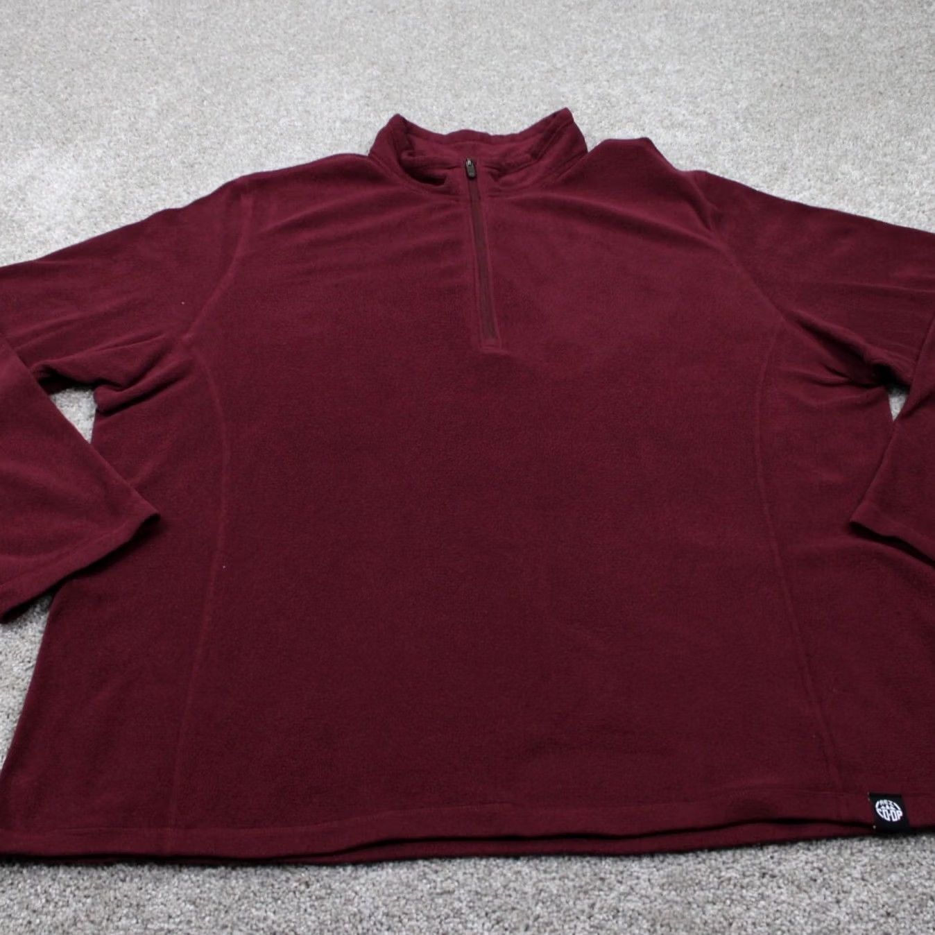 Vintage REI Co-Op Sweatshirt Mens 2XL Red 1/4 Zip L/S Pullover Sweater Shacket Hoodie Knit Shirt Casual, Outdoors, Golf, Hiking, Walking Mens Size US XXL / EU 58 / 5 - 2 Thumbnail