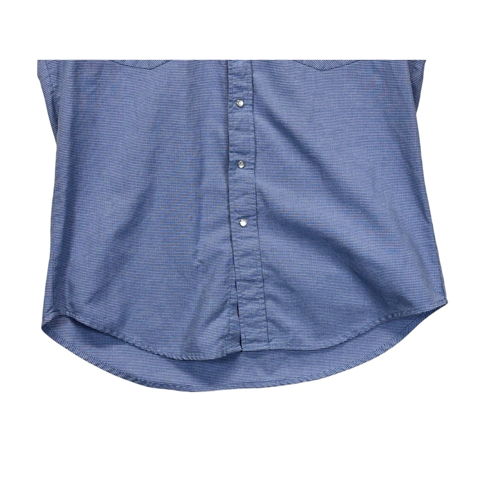 Ruddock Shirts Ruddock Women's Western Pearl Snap Shirt Blue Size M Size M / US 6-8 / IT 42-44 - 9 Thumbnail