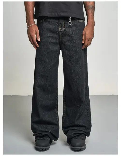 Jean Baggy Carpenter Denim Jeans Size US 33 - 1 Thumbnail