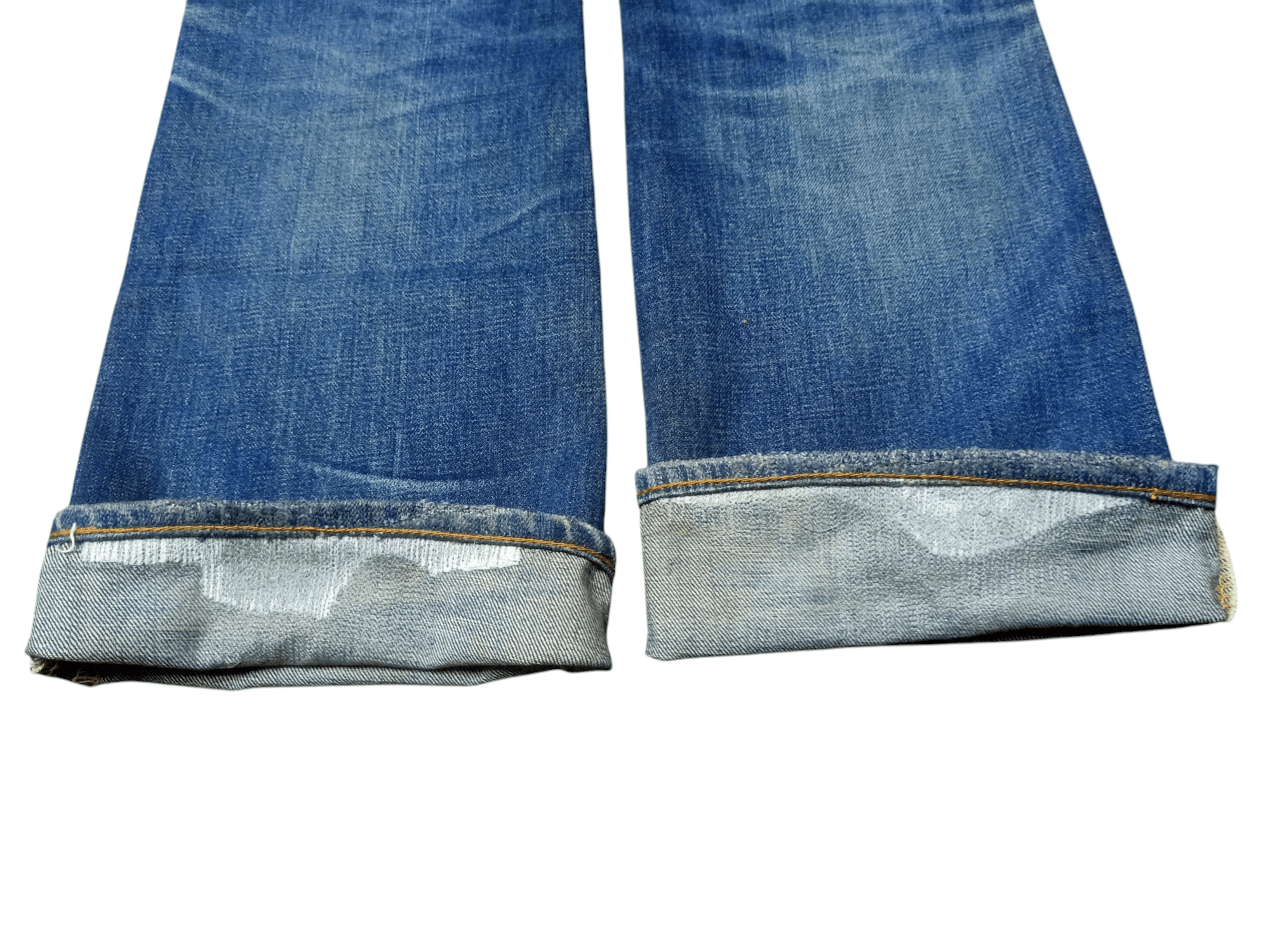 If Six Was Nine Levis Vtg LVC 517 Big E Non Selvedge Distressdenim Size US 28 / EU 44 - 24 Thumbnail