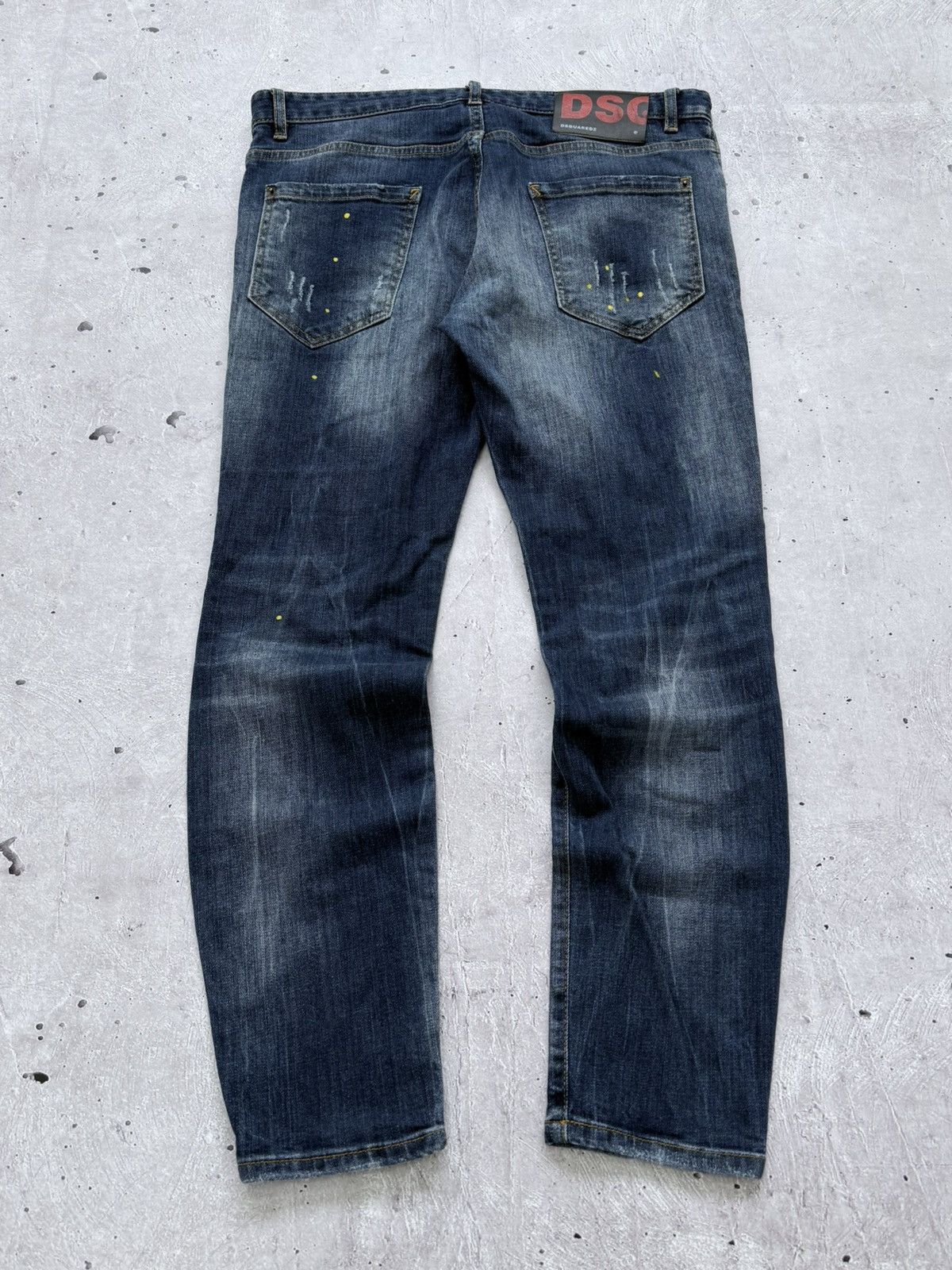 Dsquared2 Dsquared2 Washed Distressed Denim Jeans Amiri Style Size US 34 / EU 50 - 4 Thumbnail