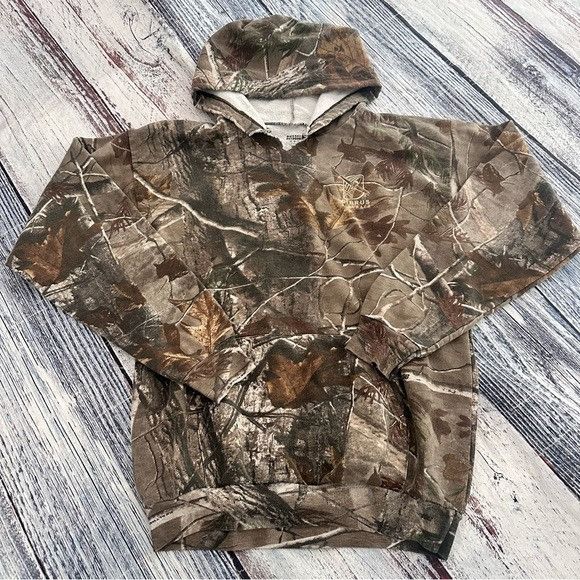 Other Distressed Camouflage Hooded Sweatshirt Size US M / EU 48-50 / 2 - 2 Thumbnail