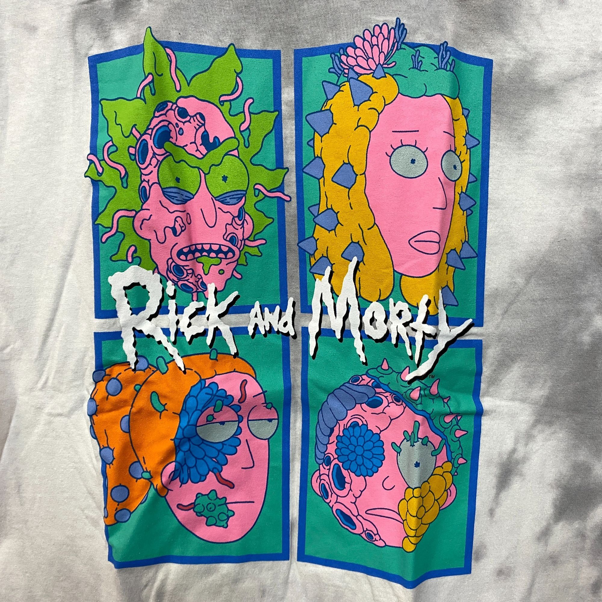 Ripple Junction Rick and Morty Infected tiedye Tshirt size medium Size US M / EU 48-50 / 2 - 2 Thumbnail