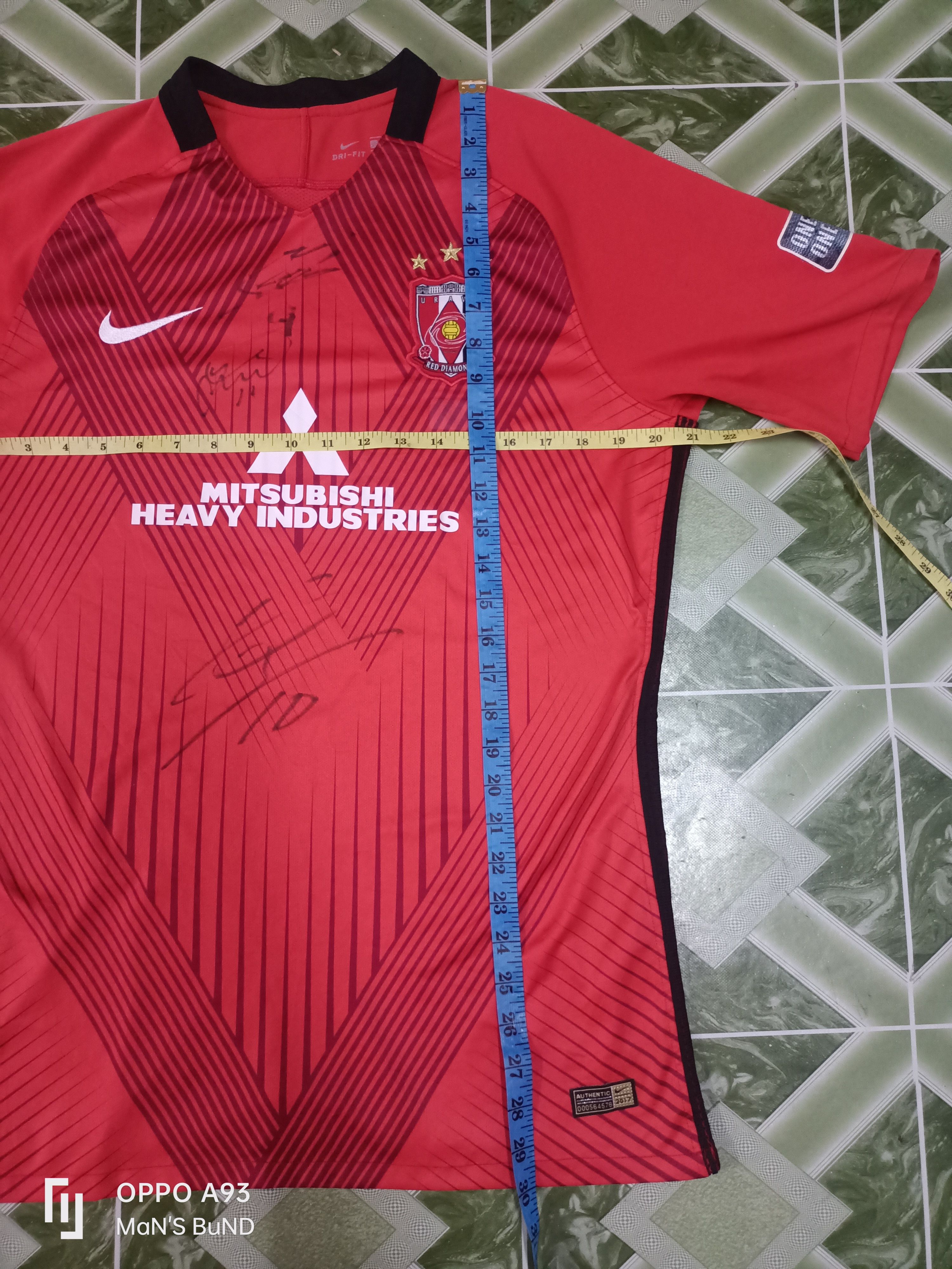 Nike × Vintage 2017 URAWA Red Diamond Home ACL JERSEY soccer Nike Shirt Size US M / EU 48-50 / 2 - 17 Thumbnail