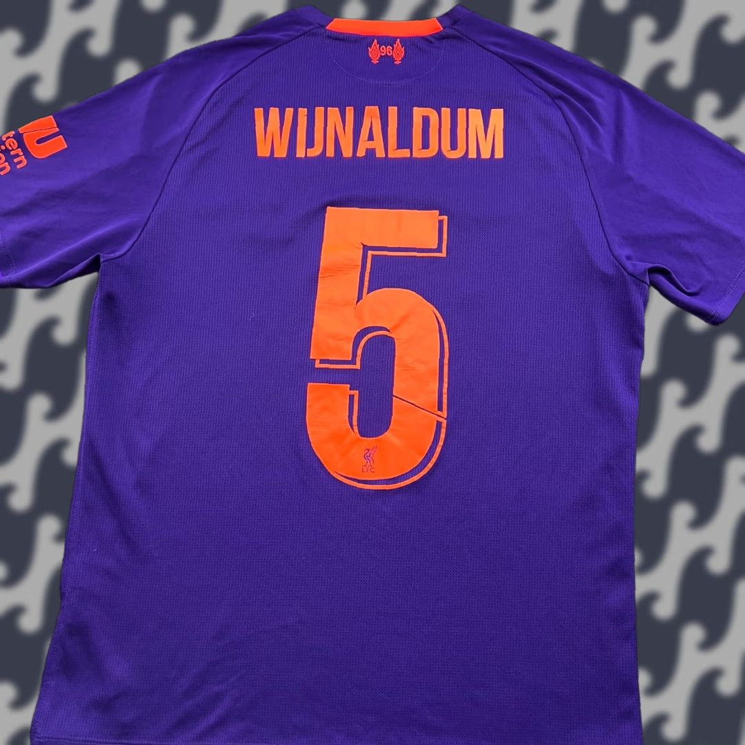 New Balance Liverpool 2018 2019 Away Wijnaldum Football Jersey Mens Small Adult New Balance Size US L / EU 52-54 / 3 - 1 Thumbnail