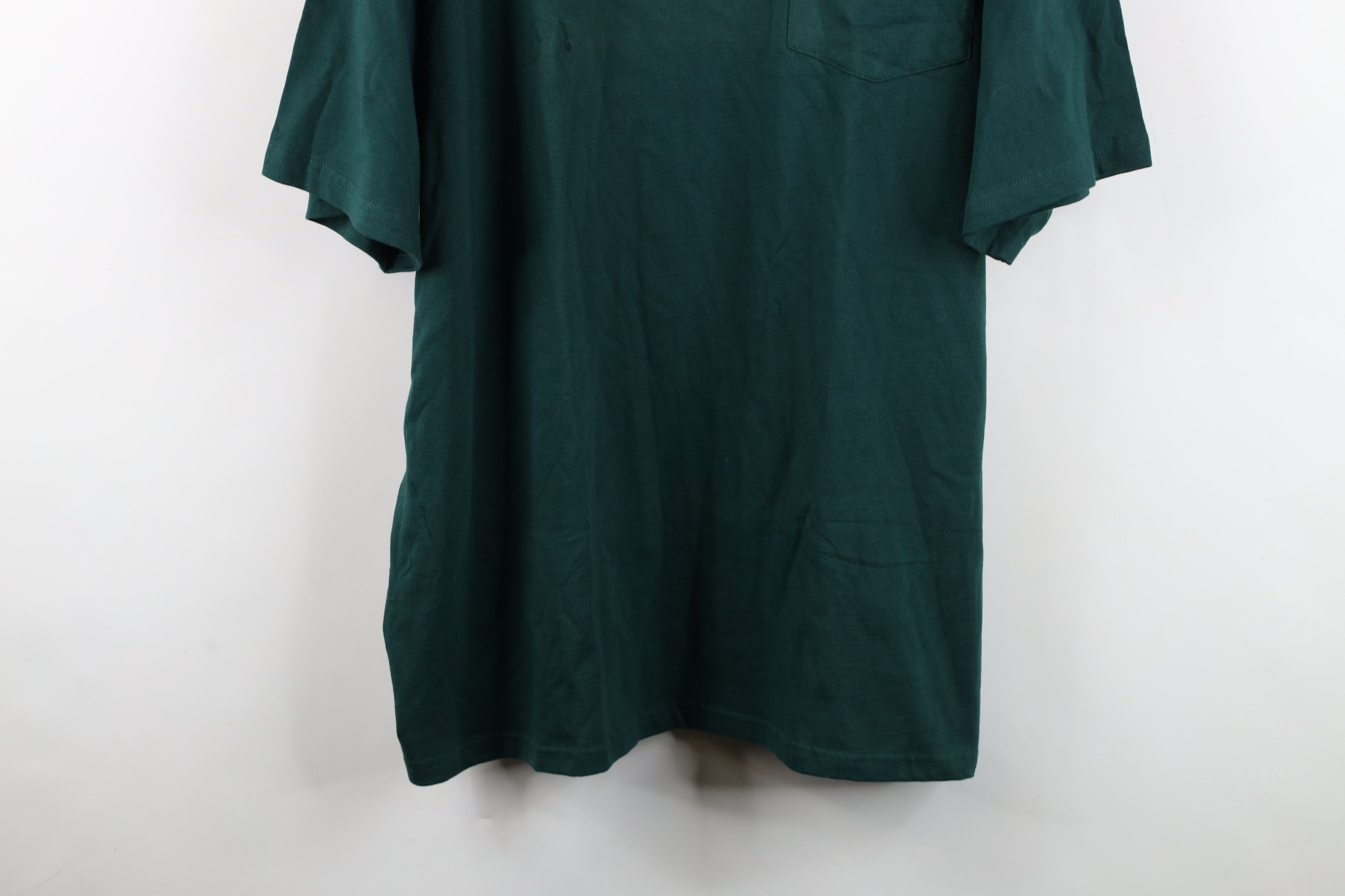 Carhartt Deadstock Vintage 90s Carhartt Pocket T-Shirt Hunter Green Size US XXL / EU 58 / 5 - 3 Thumbnail