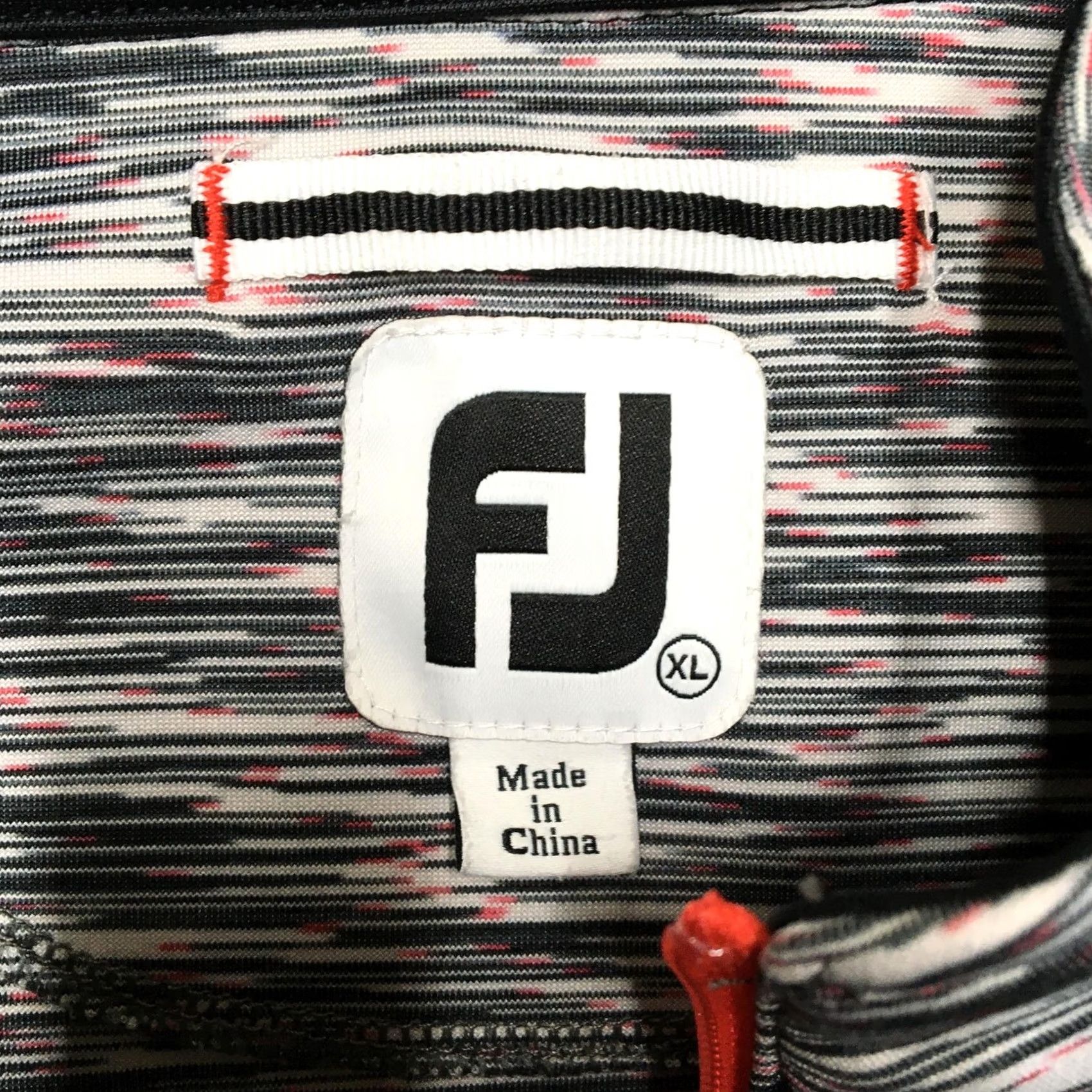 Footjoy FootJoy Pullover Jacket Womens XL Gray Black Red Full Zip Golf Stretch Athletic Size XL / US 12-14 / IT 48-50 - 5 Thumbnail