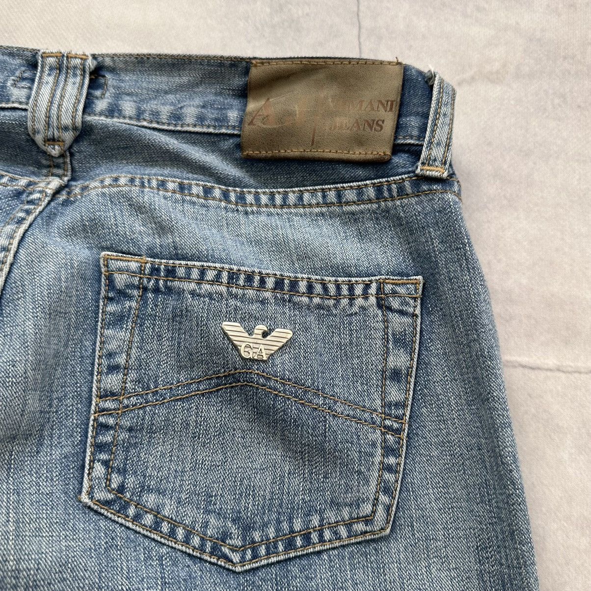 Hysteric Glamour × Undercover Y2K Armani Hysteric Glamour Style Punk Jeans Ed Hardy Vibe Size 28" / US 6 / IT 42 - 14 Thumbnail