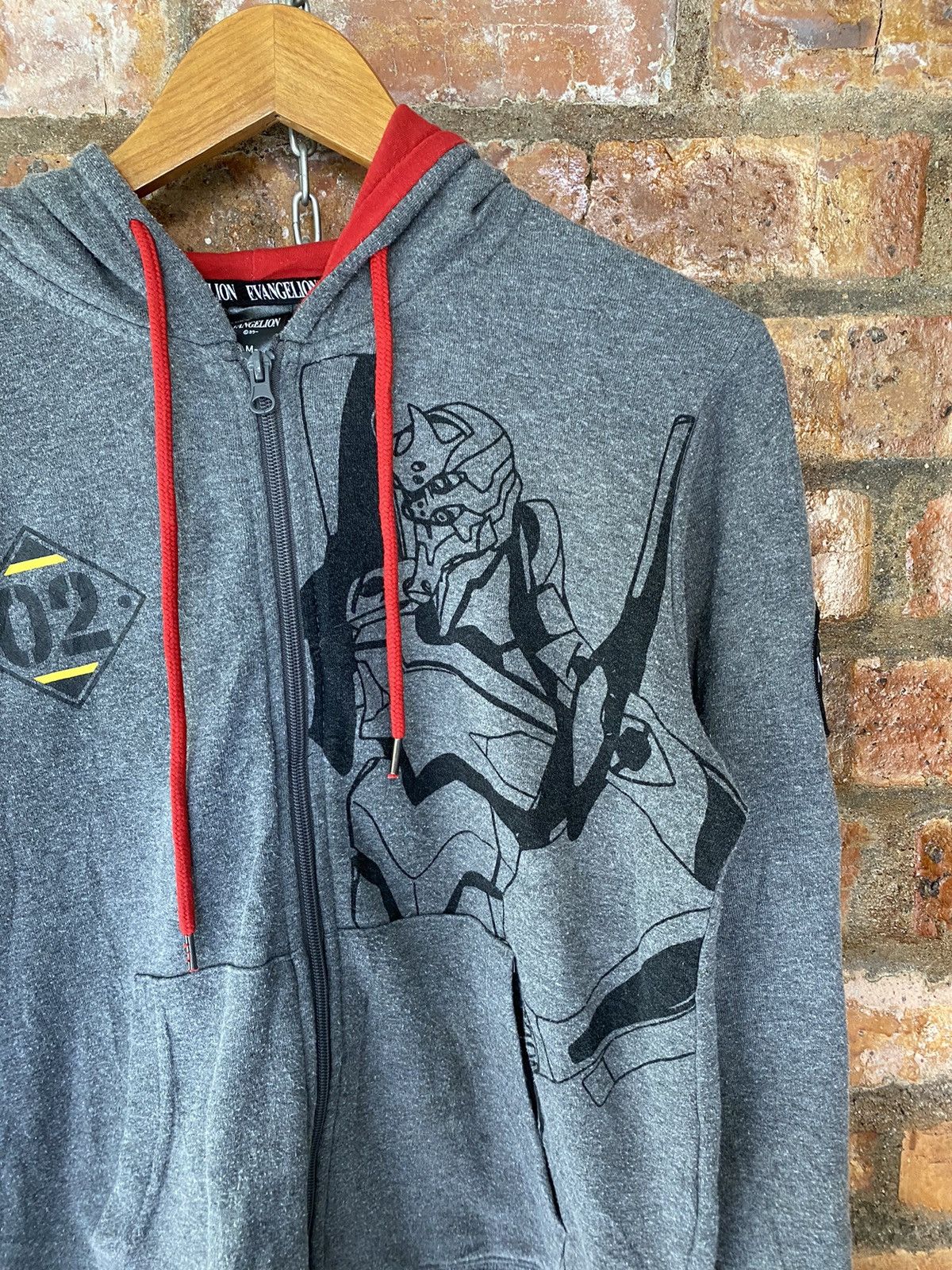 Anime Nerv Evangelion no2 Hoodies Size US M / EU 48-50 / 2 - 3 Thumbnail
