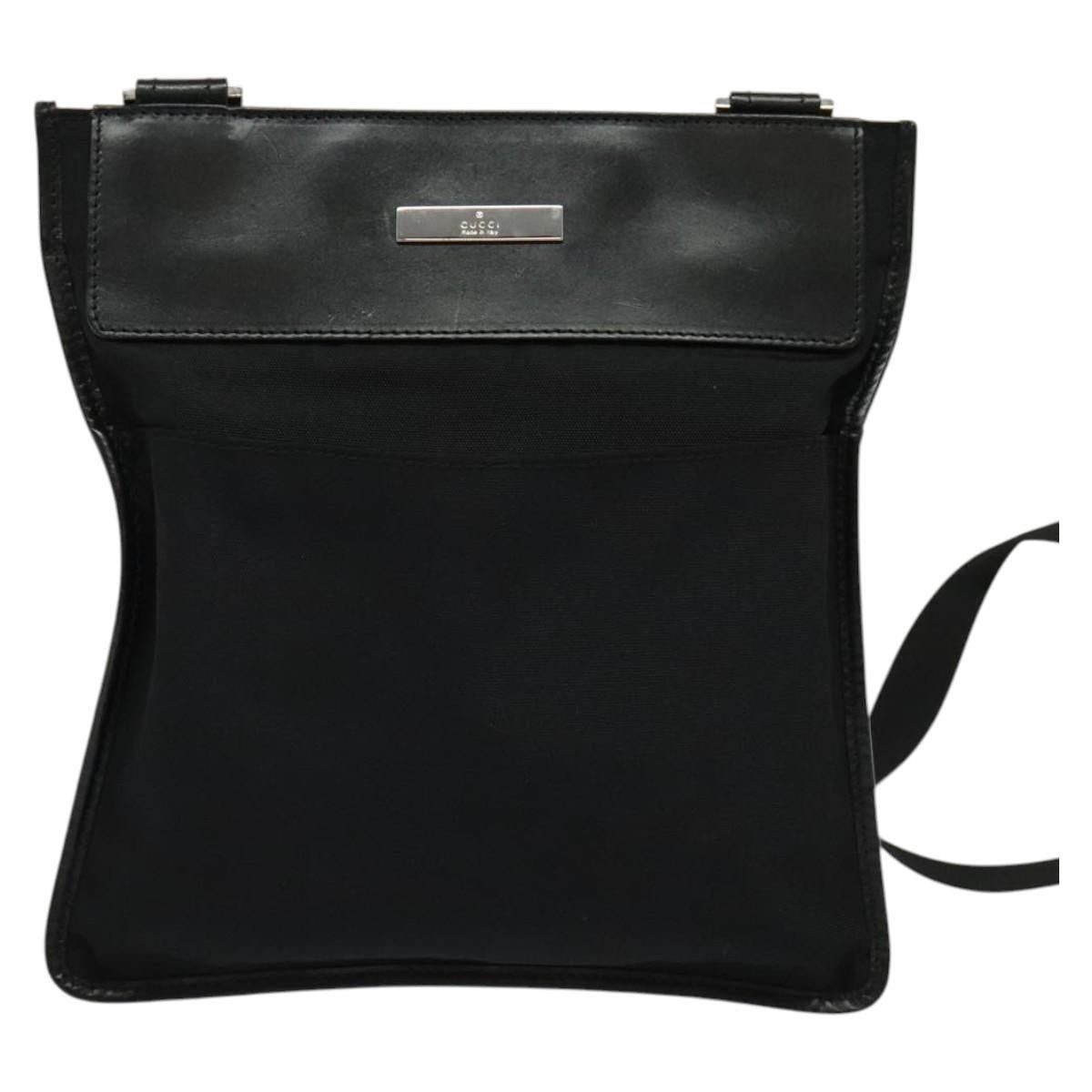 Gucci GUCCI Shoulder Bag Nylon Black Silver 019 019 Size ONE SIZE - 2 Thumbnail